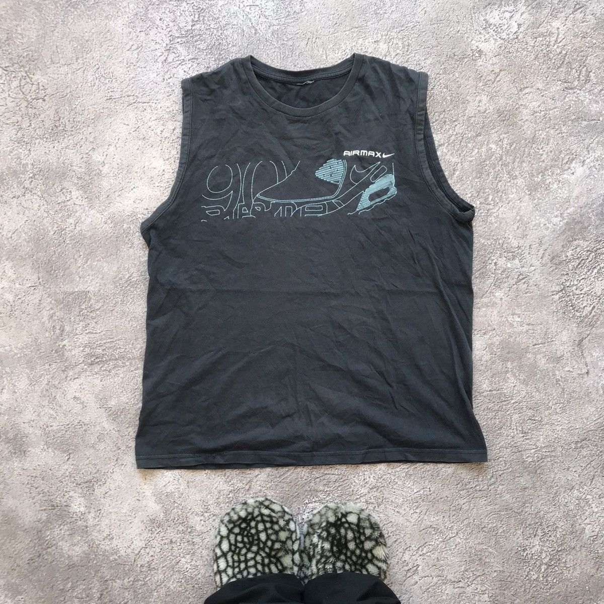 Nike VINTAGE NIKE SWOOSH AIR MAX TANK TOP STREETWEAR CASUAL 90s Size US M / EU 48-50 / 2 - 1 Thumbnail