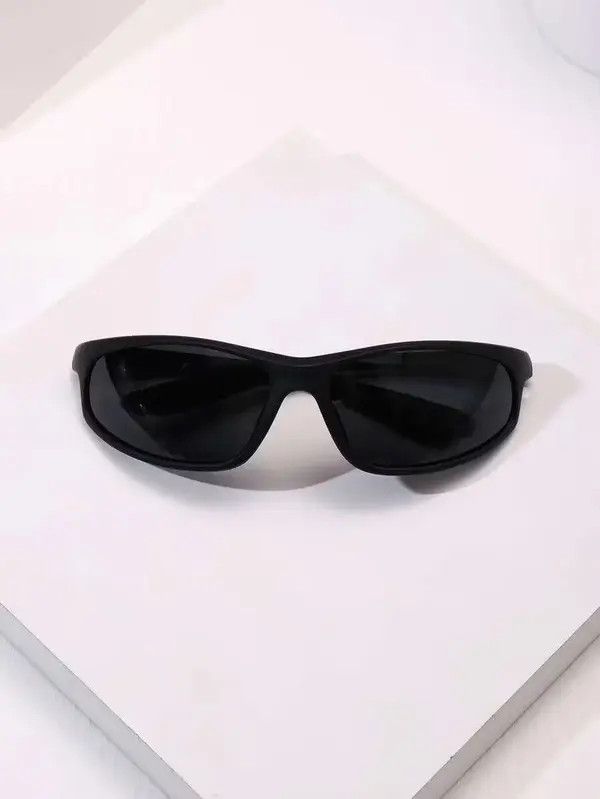 Japanese Brand Retro Punk Kurt Cobain Style Sunglasses Wrap Around Size ONE SIZE - 4 Thumbnail