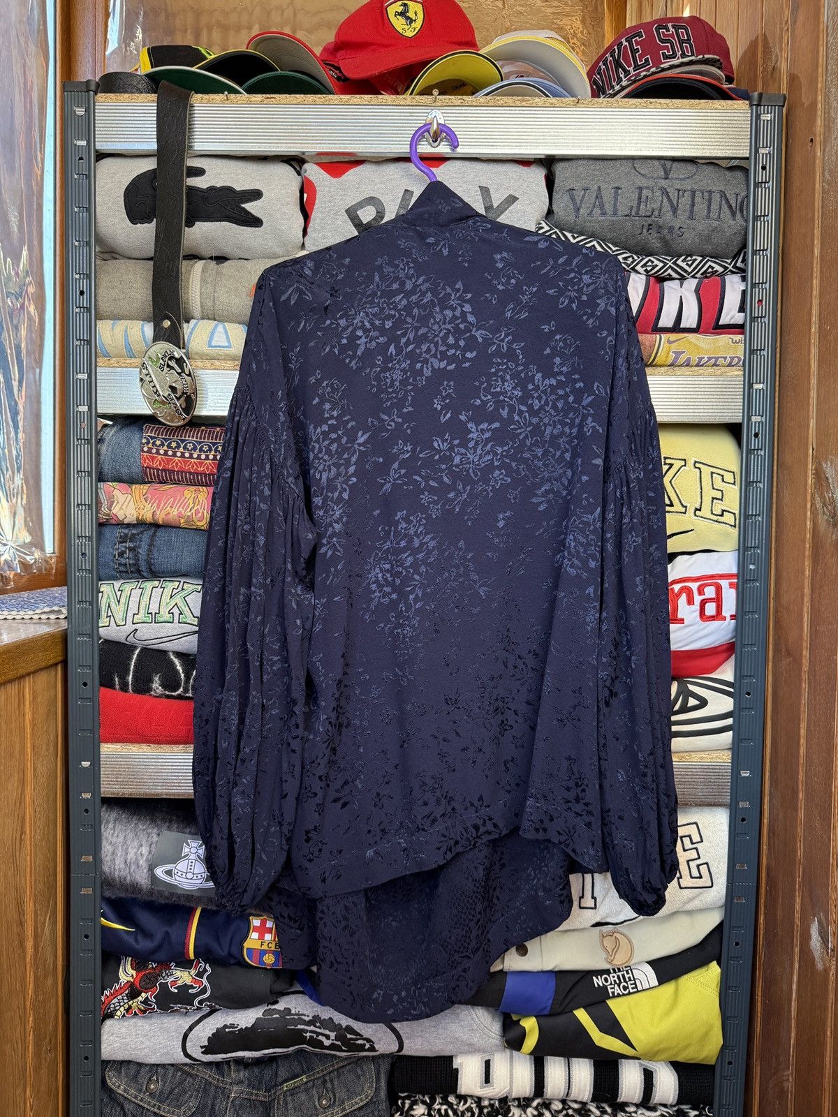 Vivienne Westwood Vivienne Westwood Anglomania Vintage Blue Shirt Blouse 44 Size M / US 6-8 / IT 42-44 - 9 Thumbnail