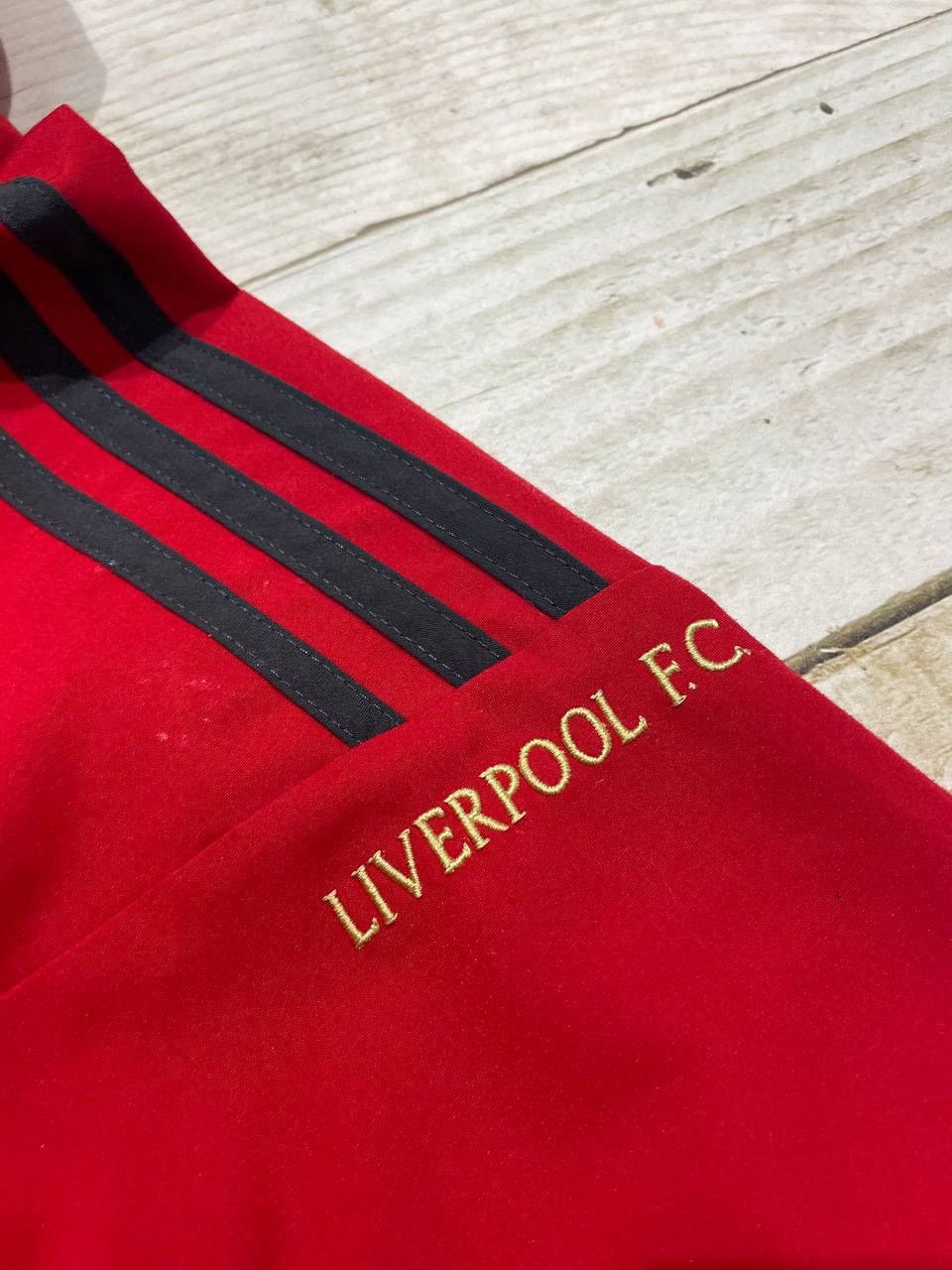 Adidas Vintage Adidas Liverpool 2009 2010 Track Soccer Jacket Size US L / EU 52-54 / 3 - 8 Thumbnail