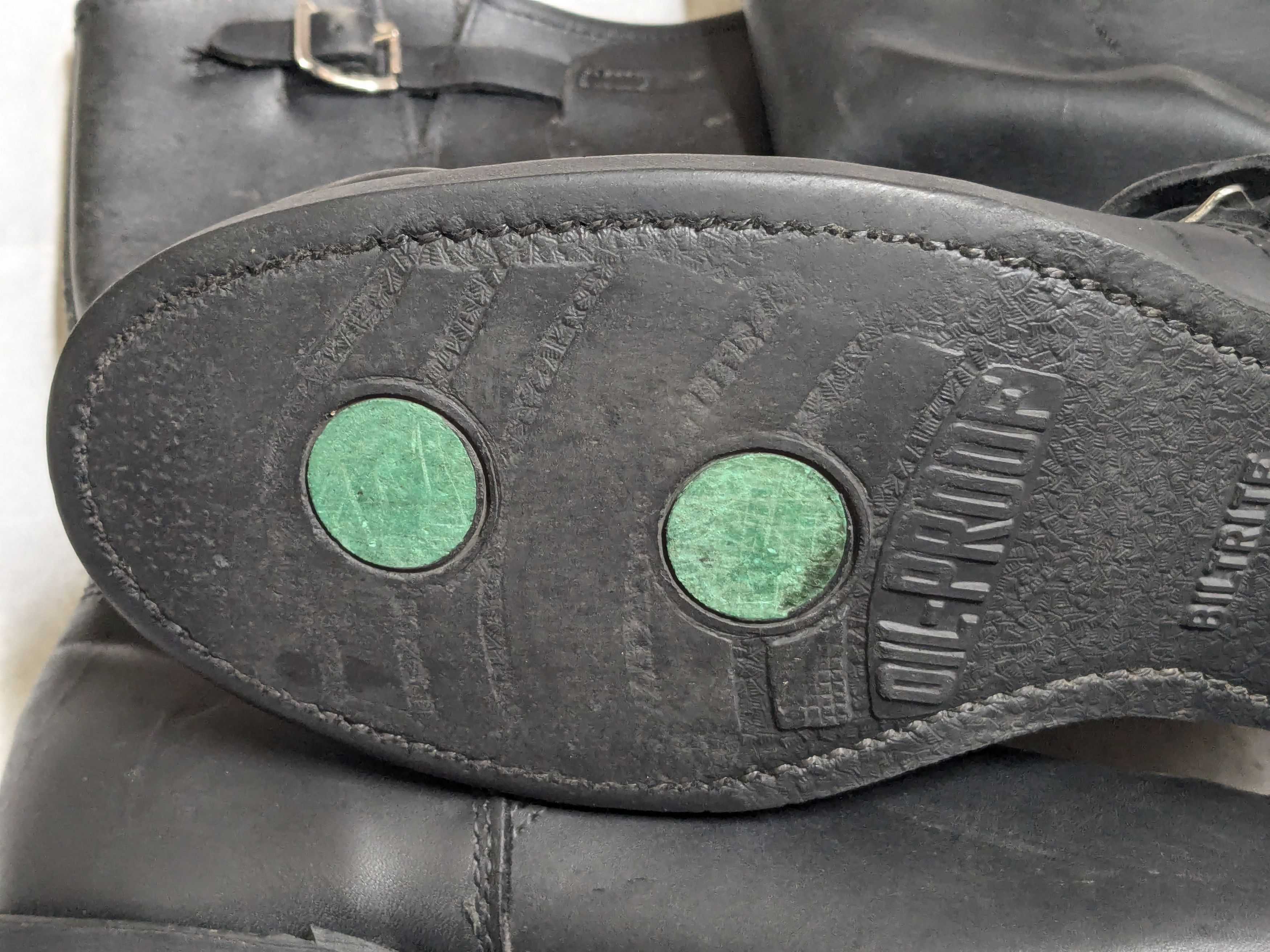 Frye Frye Engineer Boots Black Leather 9.5 M Buckle Strap Size US 9.5 / EU 42-43 - 17 Thumbnail