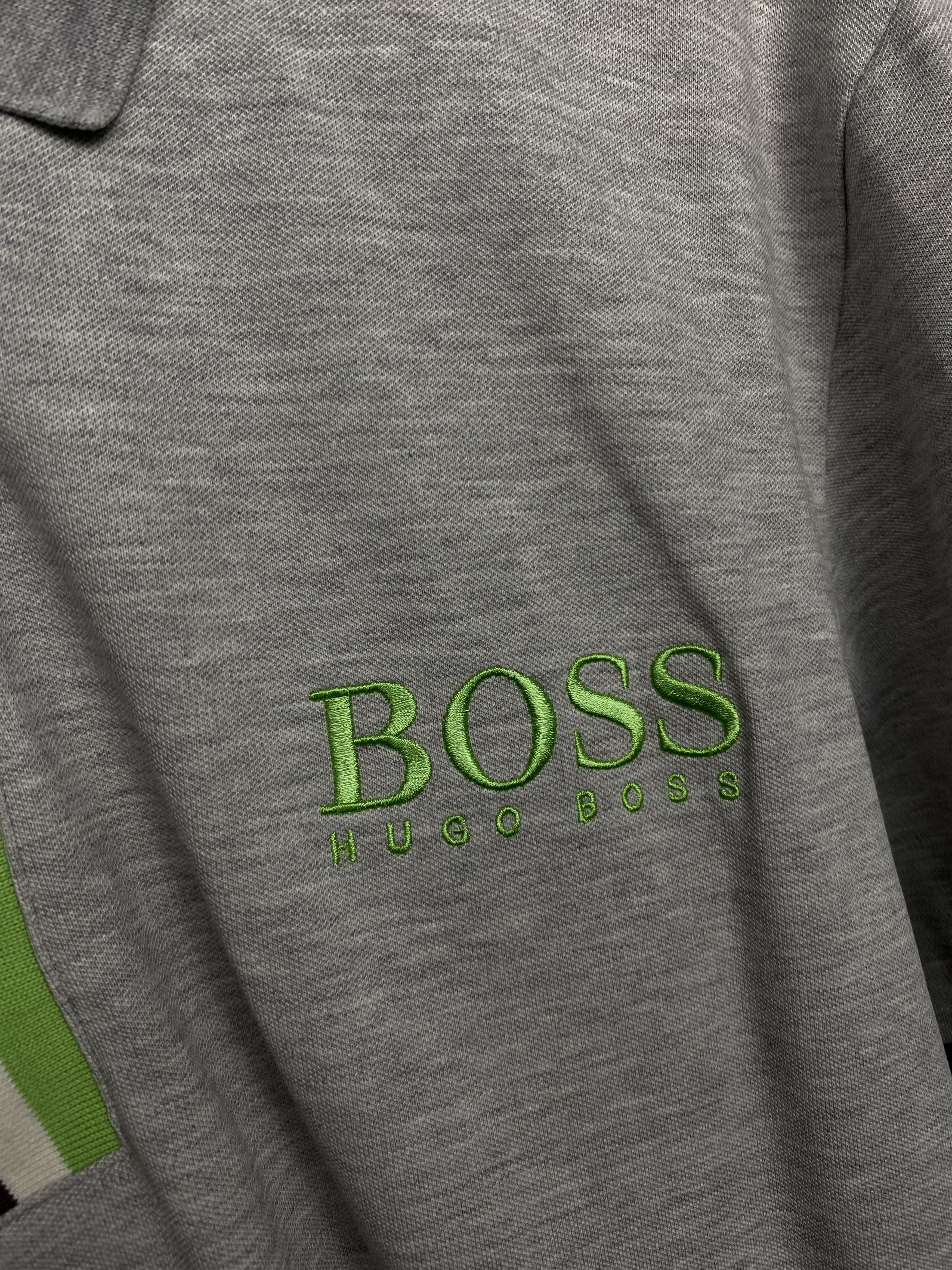 Hugo Boss × Vintage Hugo Boss Vintage Mens Polo Shirt Size US XXL / EU 58 / 5 - 3 Thumbnail