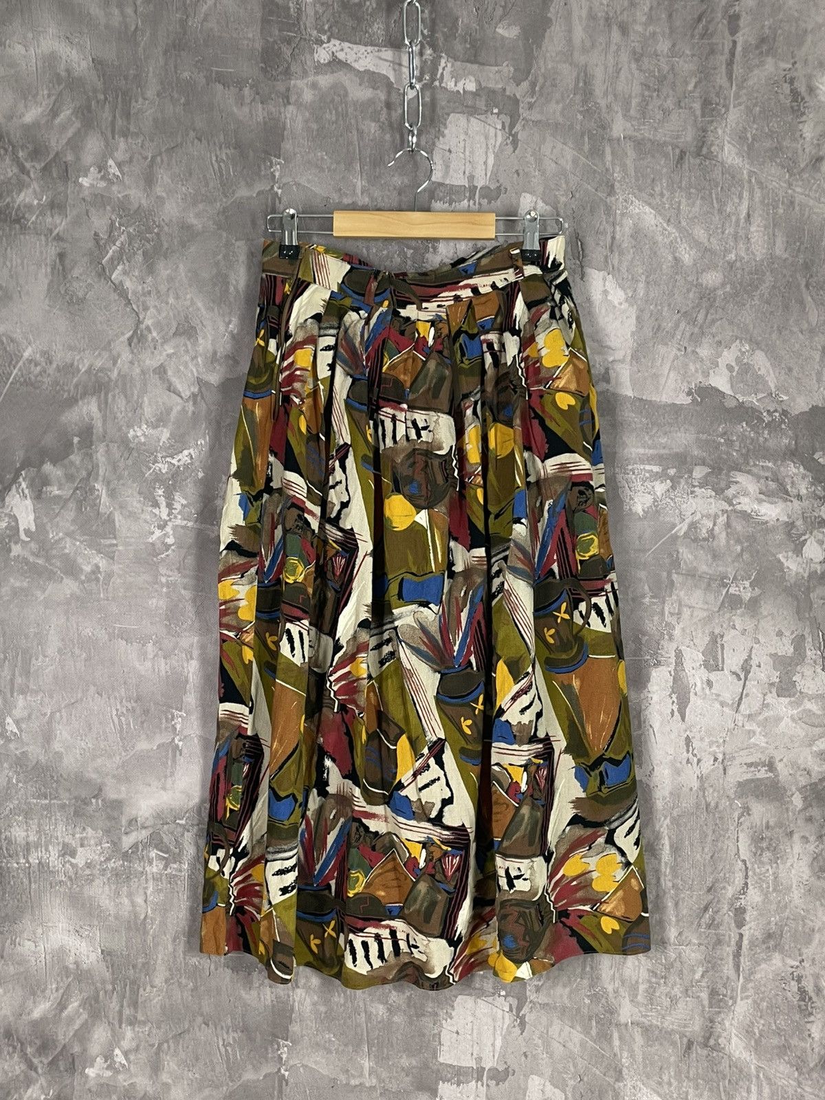 20471120 × Japanese Brand Vintage Bohemian Japanese Gaultier style mesh skirt 00s Size 30" / US 8 / IT 44 - 1 Thumbnail