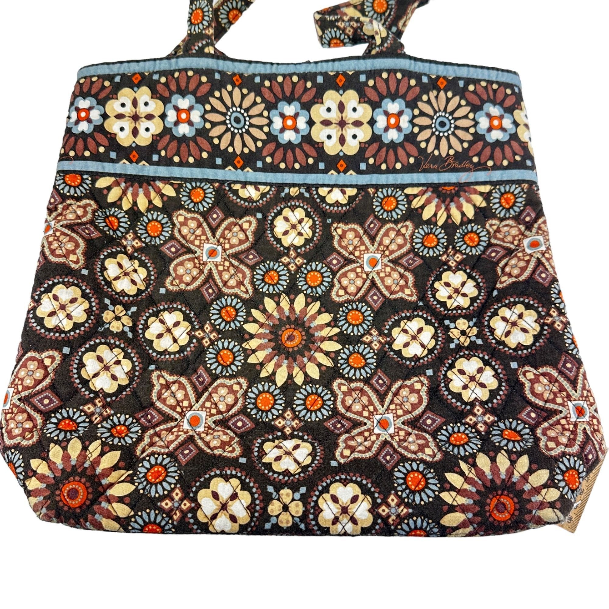 Vera Bradley Vera Bradley Quilted Cotton Shoulder Bag With Floral Pattern Size ONE SIZE - 10 Thumbnail