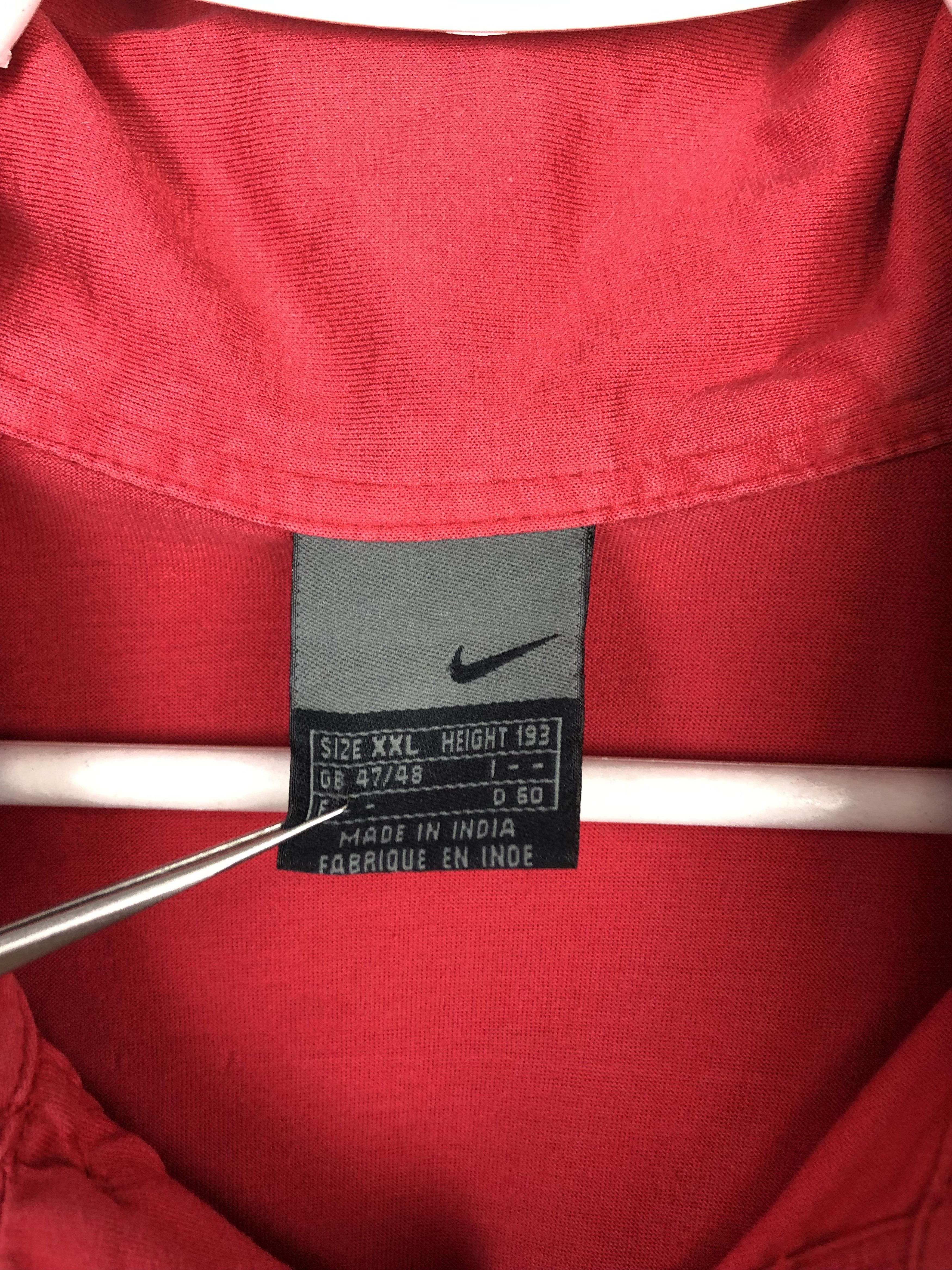 Nike Vintage Nike Arsenal Football Shirt Soccer Jersey Tee Hype Size US XXL / EU 58 / 5 - 7 Thumbnail