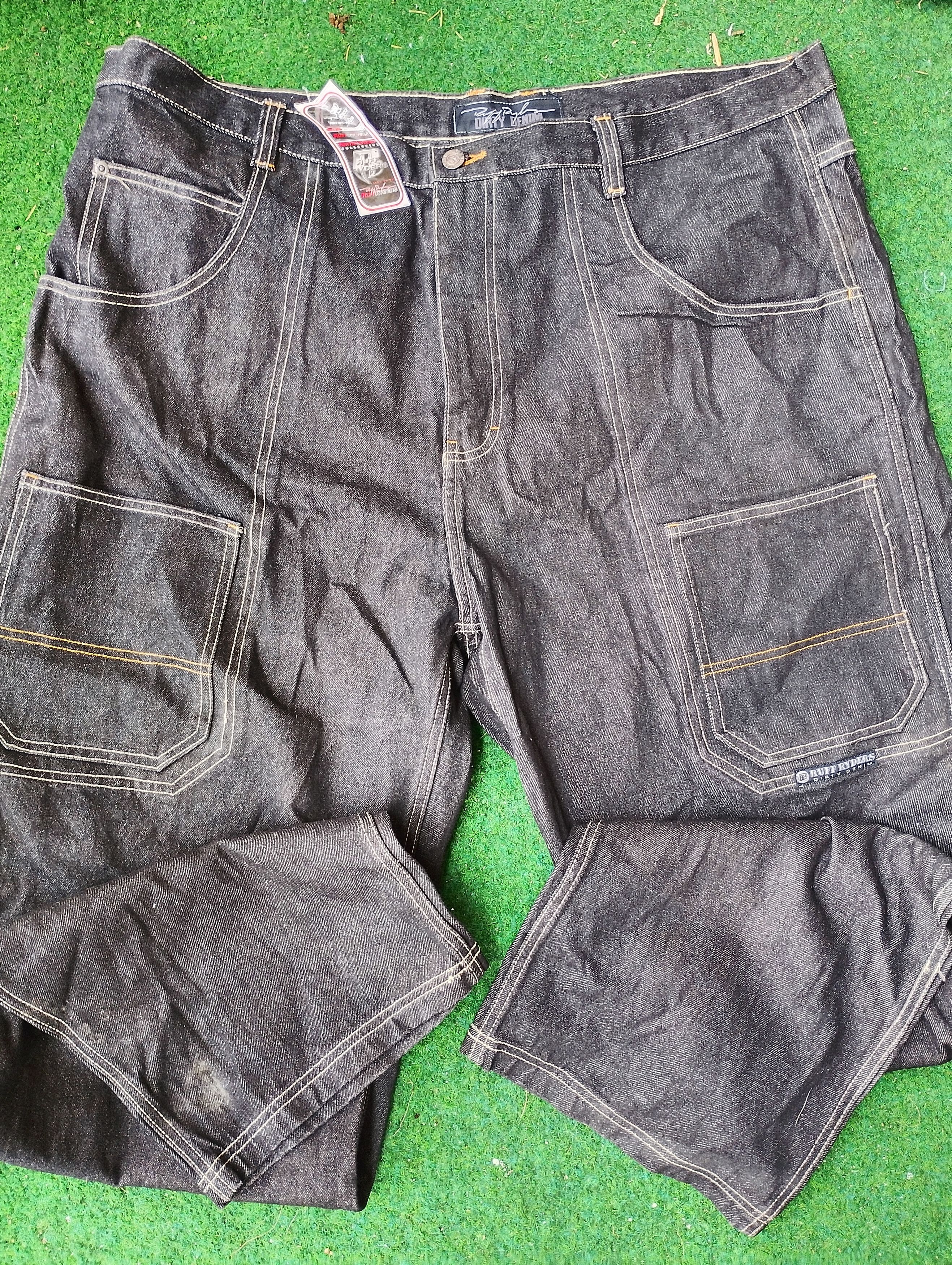 Ruff Ryders Ruff Ryders Durty Denim Collection Jeans Y2K Wide Baggy 42 Size US 42 / EU 58 - 3 Thumbnail