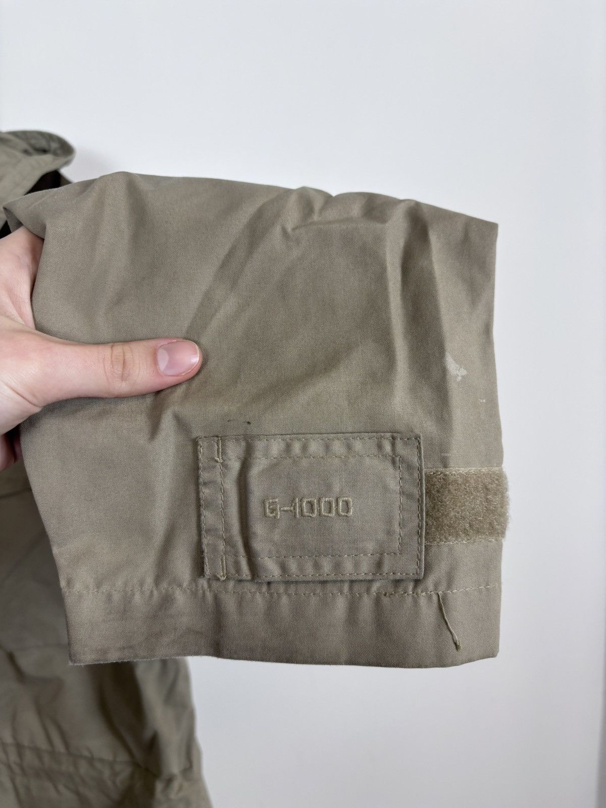 Fjallraven Fjallraven G-1000 Vintage Men’s Beige/Brown Hooded Jacket Size US M / EU 48-50 / 2 - 10 Thumbnail