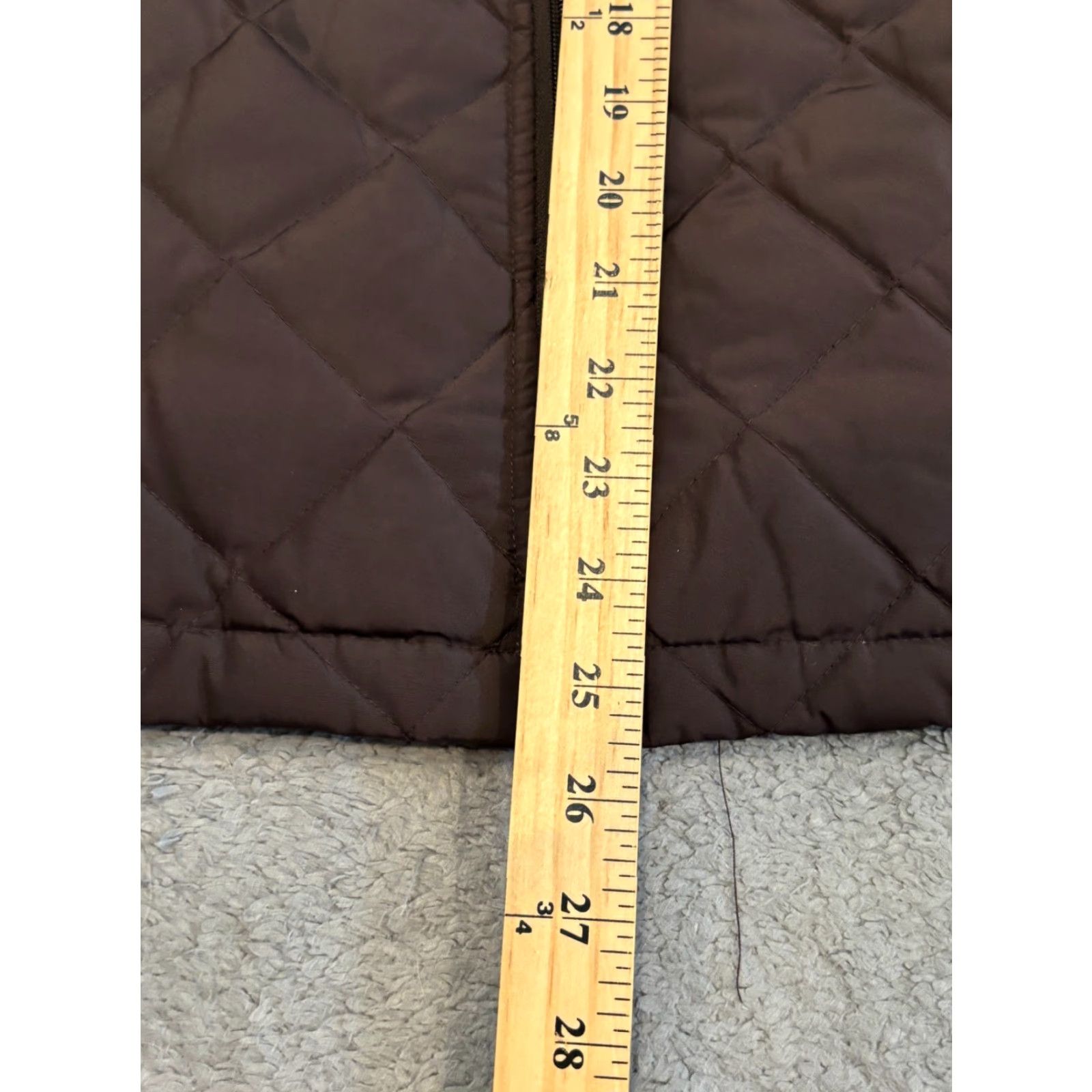 Kenneth Cole KENNETH COLE REACTION Puffer Jacket Womens Small Brown Quilted Polyester Zip Size S / US 4 / IT 40 - 4 Thumbnail