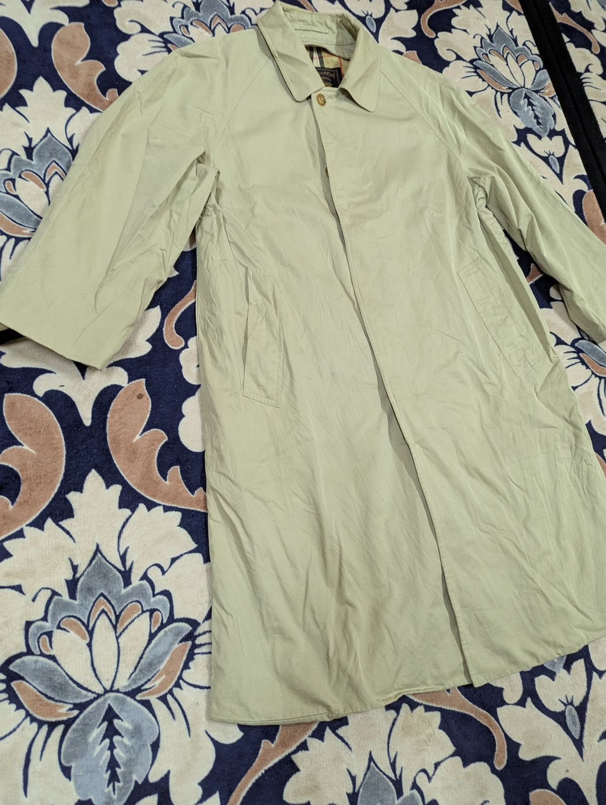 Burberry Burberry Overcoat Trench Jacket Size US L / EU 52-54 / 3 - 3 Thumbnail