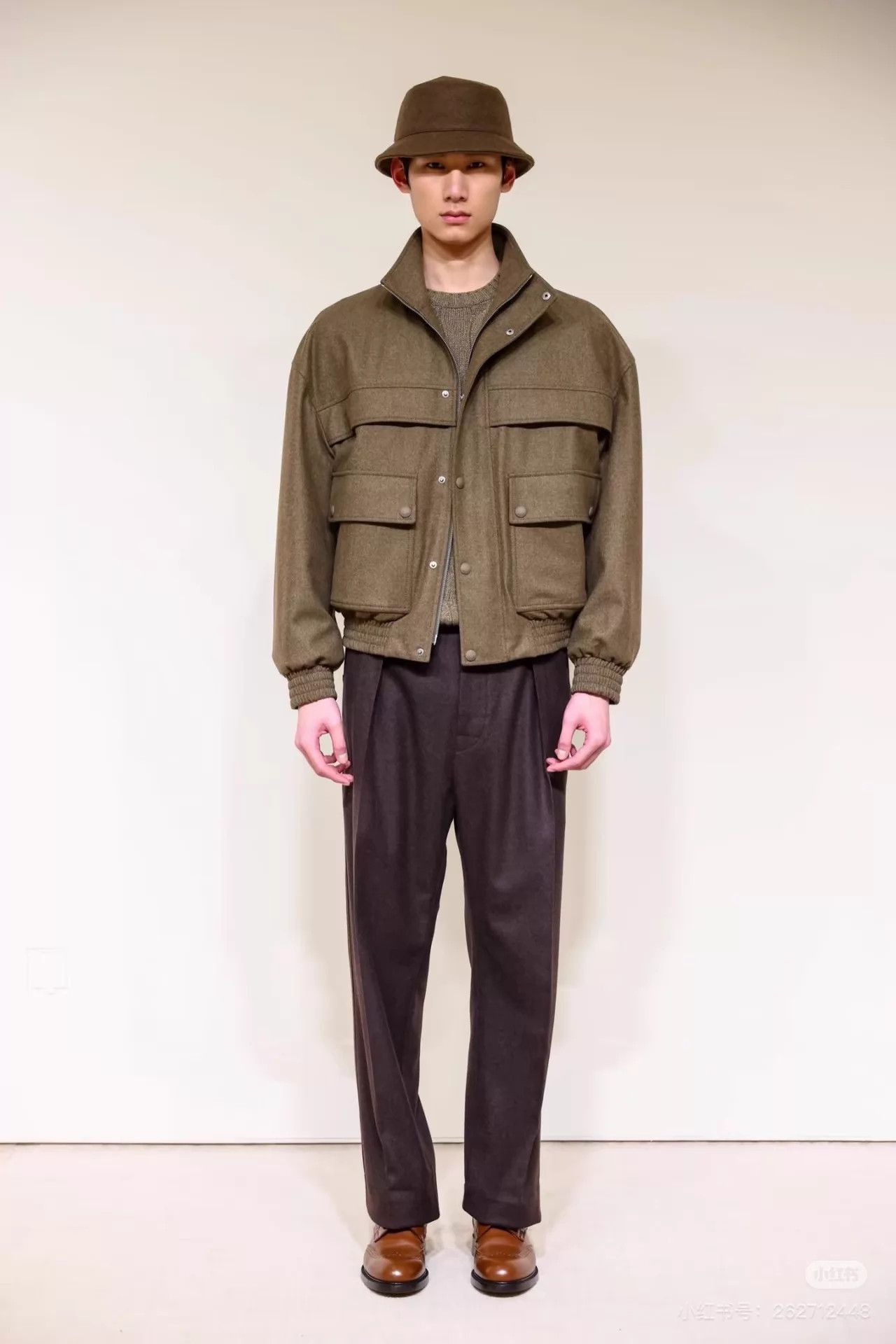 Loro Piana LORO PIANA 3-Layer Green Storm System Pilot Jacket Size US M / EU 48-50 / 2 - 2 Thumbnail