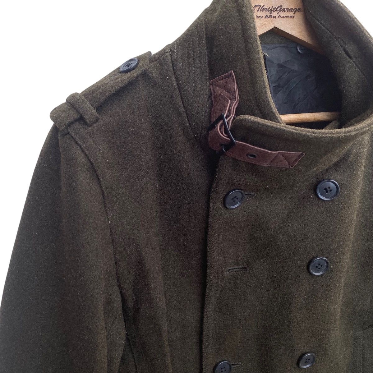 Beams Plus × Designer BEAMS Tactical Double Breasted Wool Jacket Size US S / EU 44-46 / 1 - 3 Thumbnail