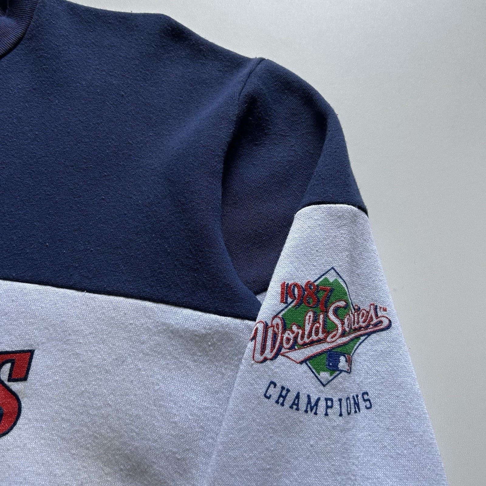 MLB Vintage 80s Minnesota Twins MLB World Series Champs Crewneck Size US M / EU 48-50 / 2 - 3 Thumbnail