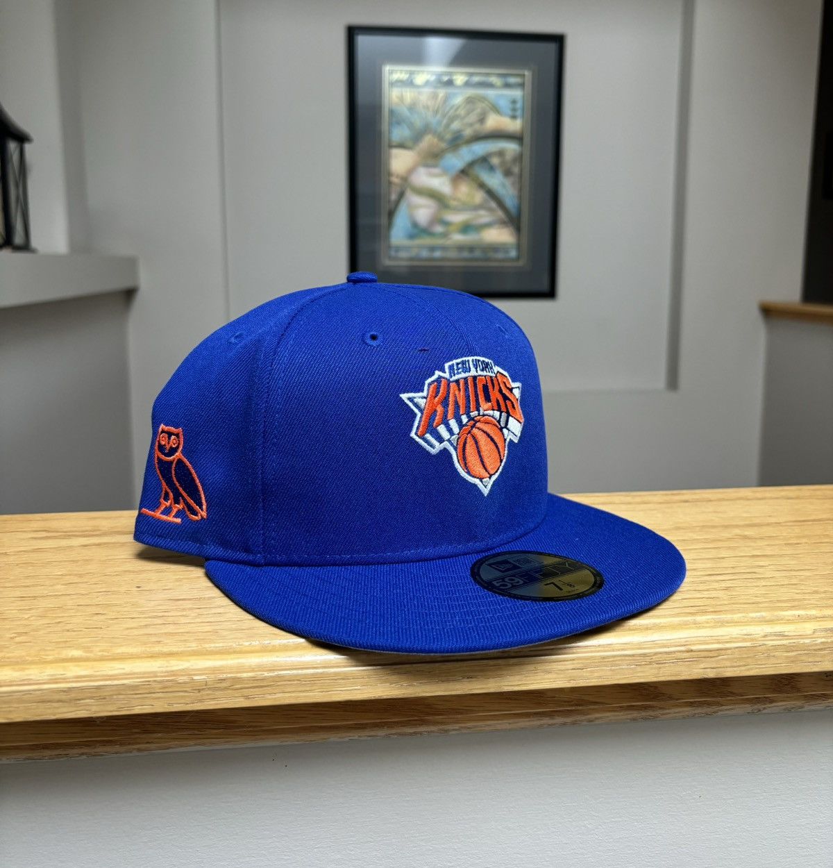 OVO x New Era x NY Knicks Fitted Hat