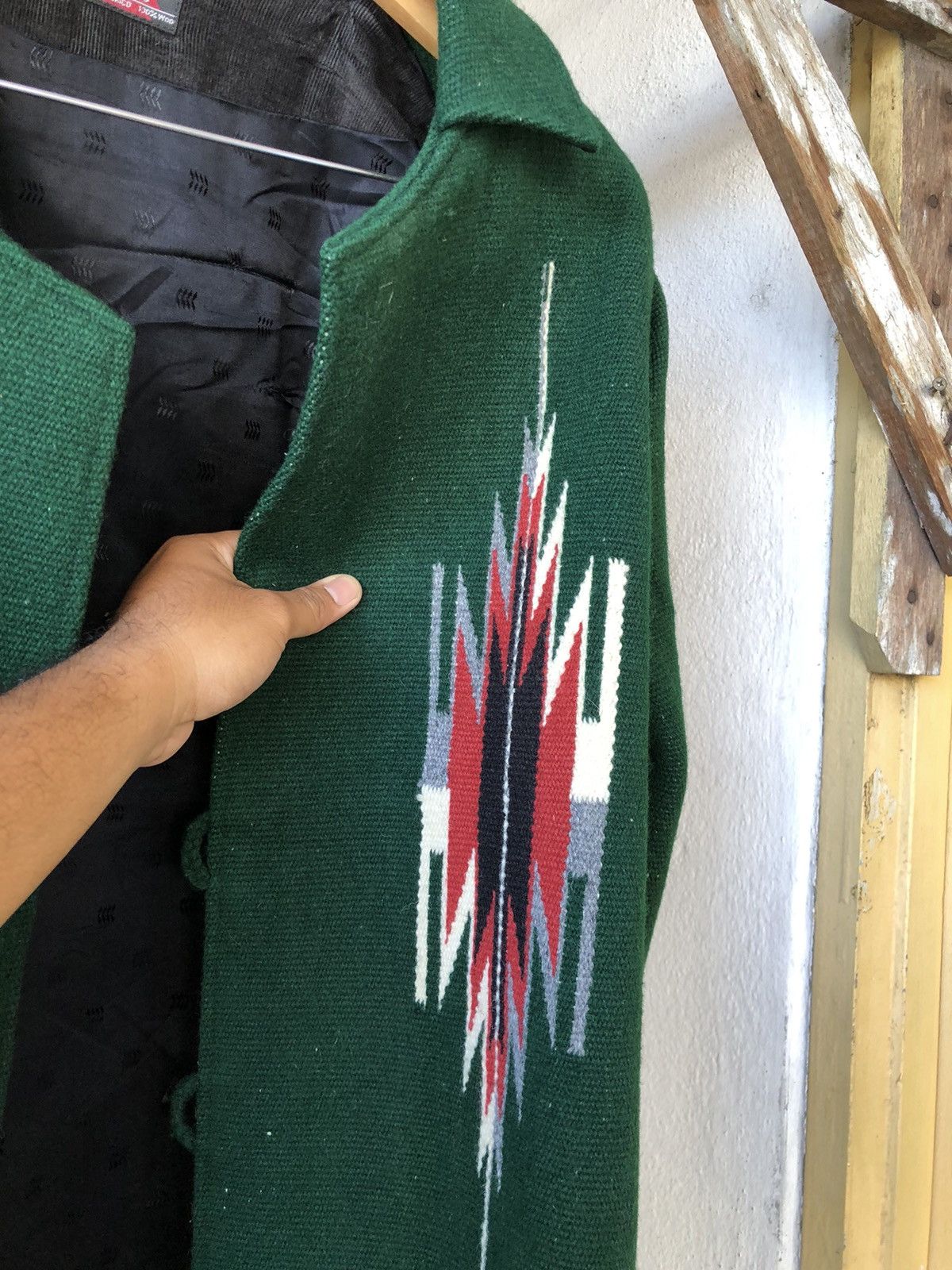 Vintage Rare Vintage Centinela Chimayo Hand Woven New Maxico Jacket Size US M / EU 48-50 / 2 - 11 Thumbnail