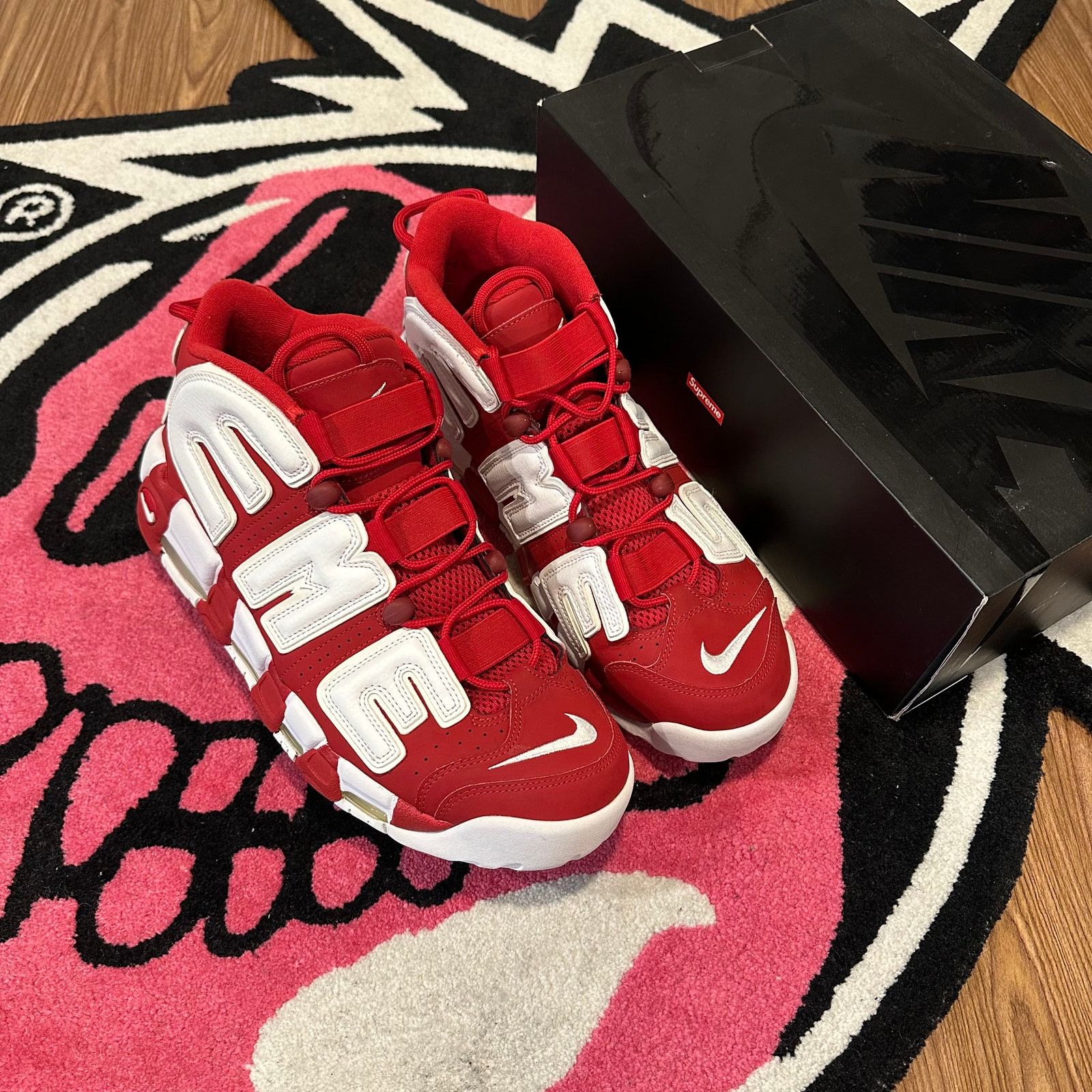 Nike × Supreme Supreme Nike Suptempo Red 11.5 Size US 11.5 / EU 44-45 - 1 Thumbnail