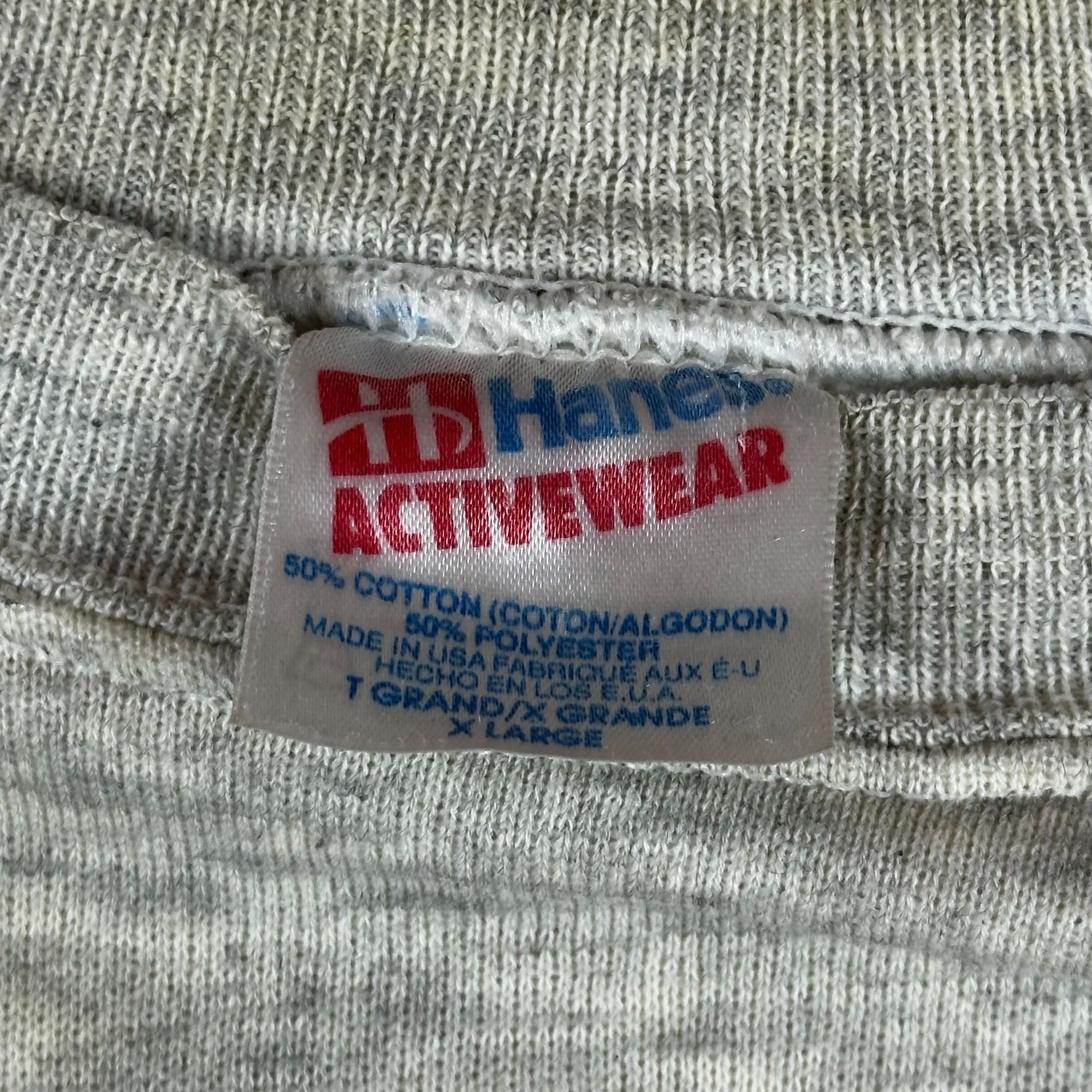 Hanes Vintage Hanes Activewear Oklahoma Sooners Sweatshirt Gray Cr Size US XL / EU 56 / 4 - 3 Thumbnail