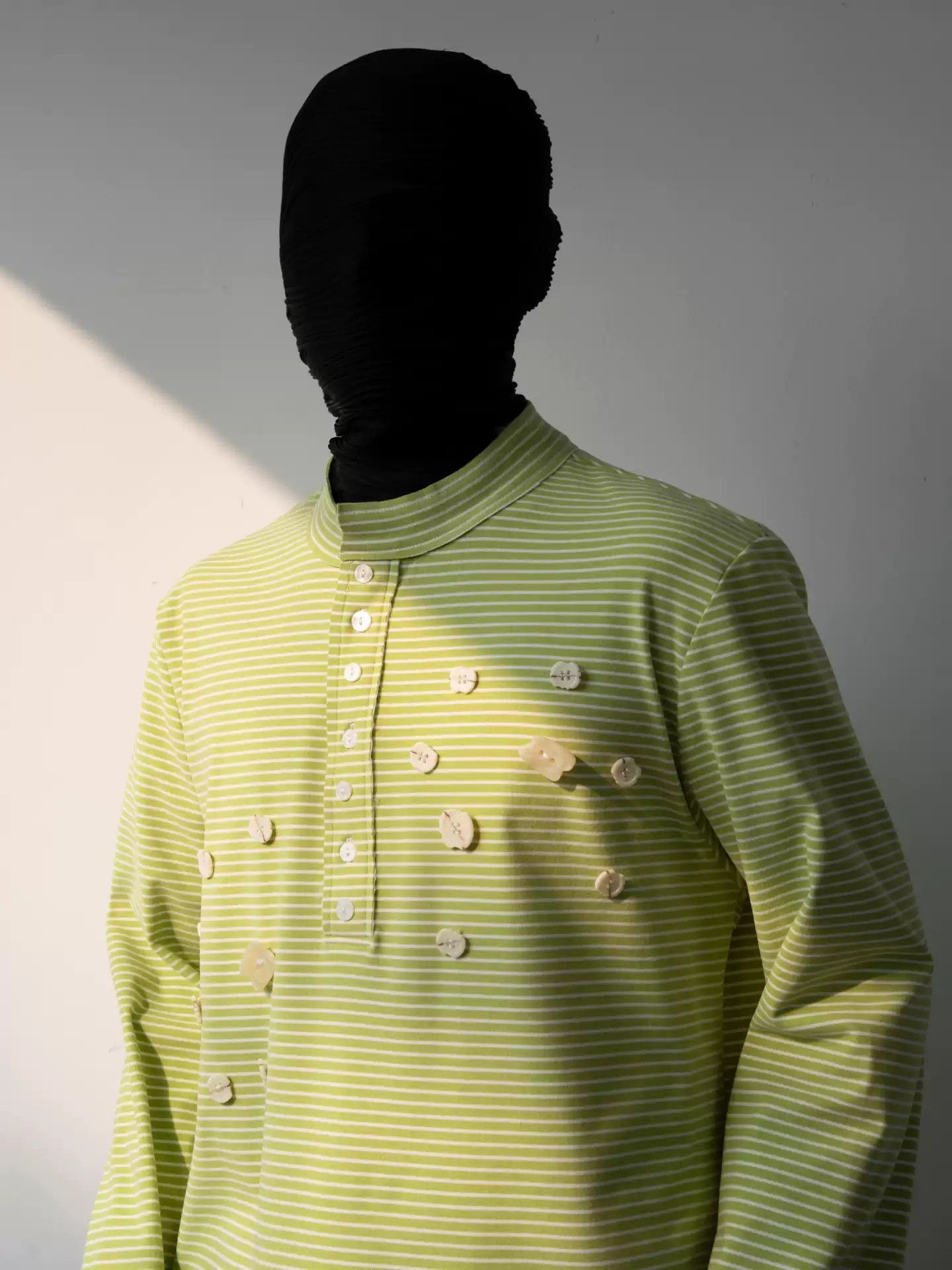 Other Men’s Green striped button-down shirt Size US M / EU 48-50 / 2 - 1 Thumbnail