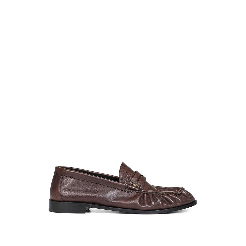 Saint Laurent Paris Saint Laurent BROWN Loafers Size US 7 / EU 40 - 1 Thumbnail