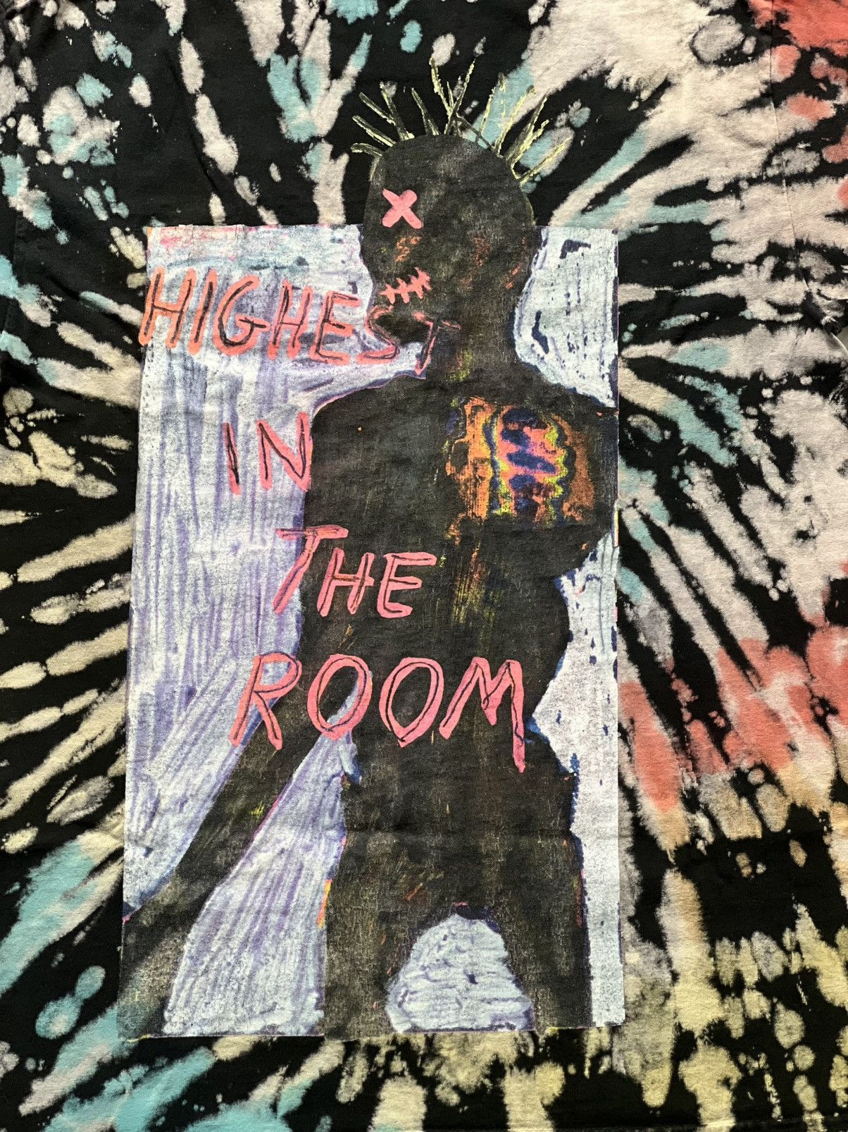 Travis Scott Cactus Jack Travis Scott “Highest in the Room” Tie-Dye Tee Size US M / EU 48-50 / 2 - 7 Thumbnail