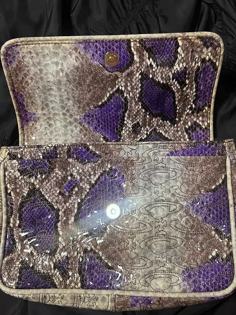 Vivienne Westwood Vivienne Westwood size OS Snake纹 logo chain bag, large size Size ONE SIZE - 4 Thumbnail