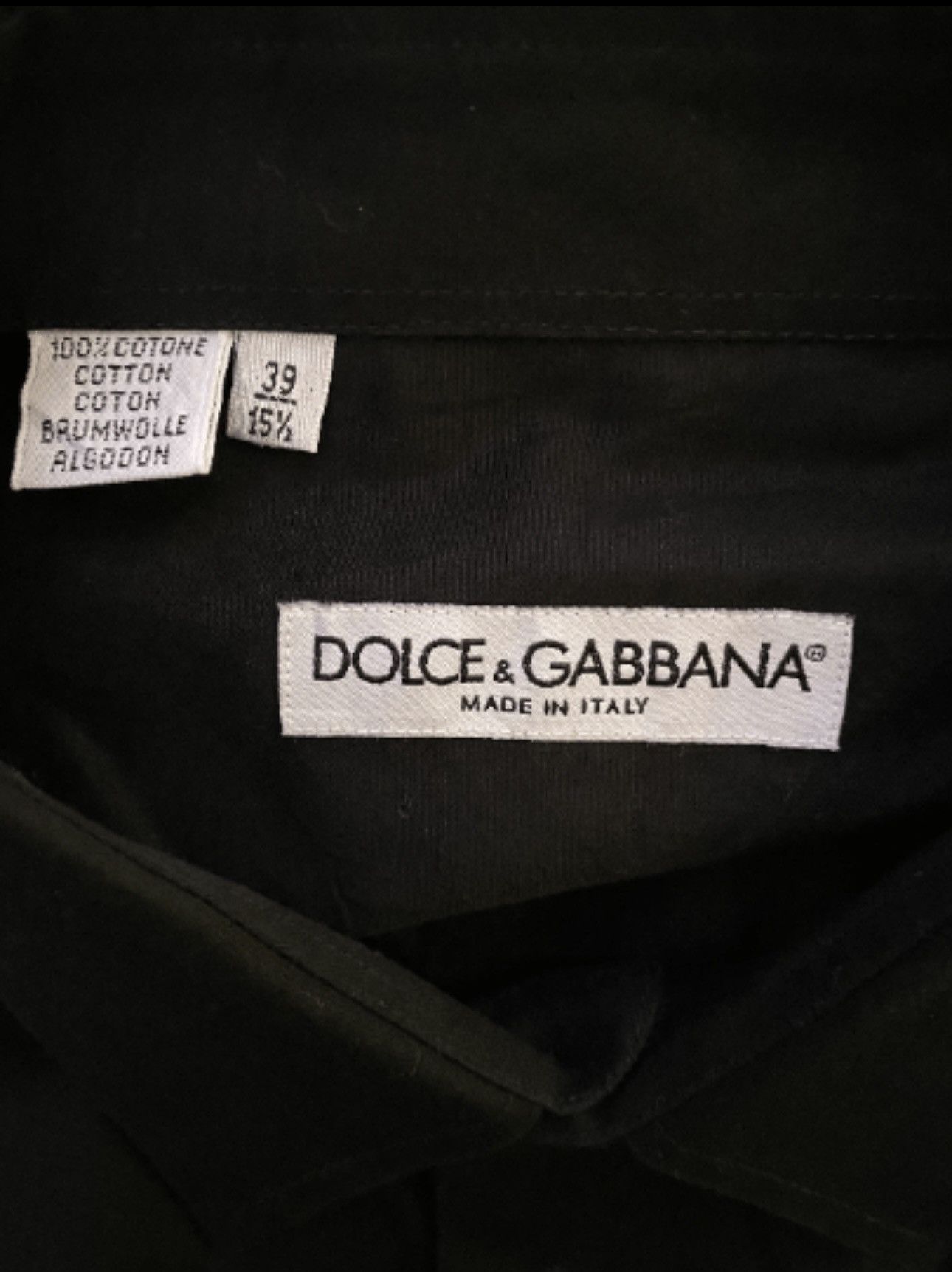 Dolce & Gabbana VINTAGE DOLCE & GABBANA OXFORD LONG SLEEVE Size US M / EU 48-50 / 2 - 3 Thumbnail