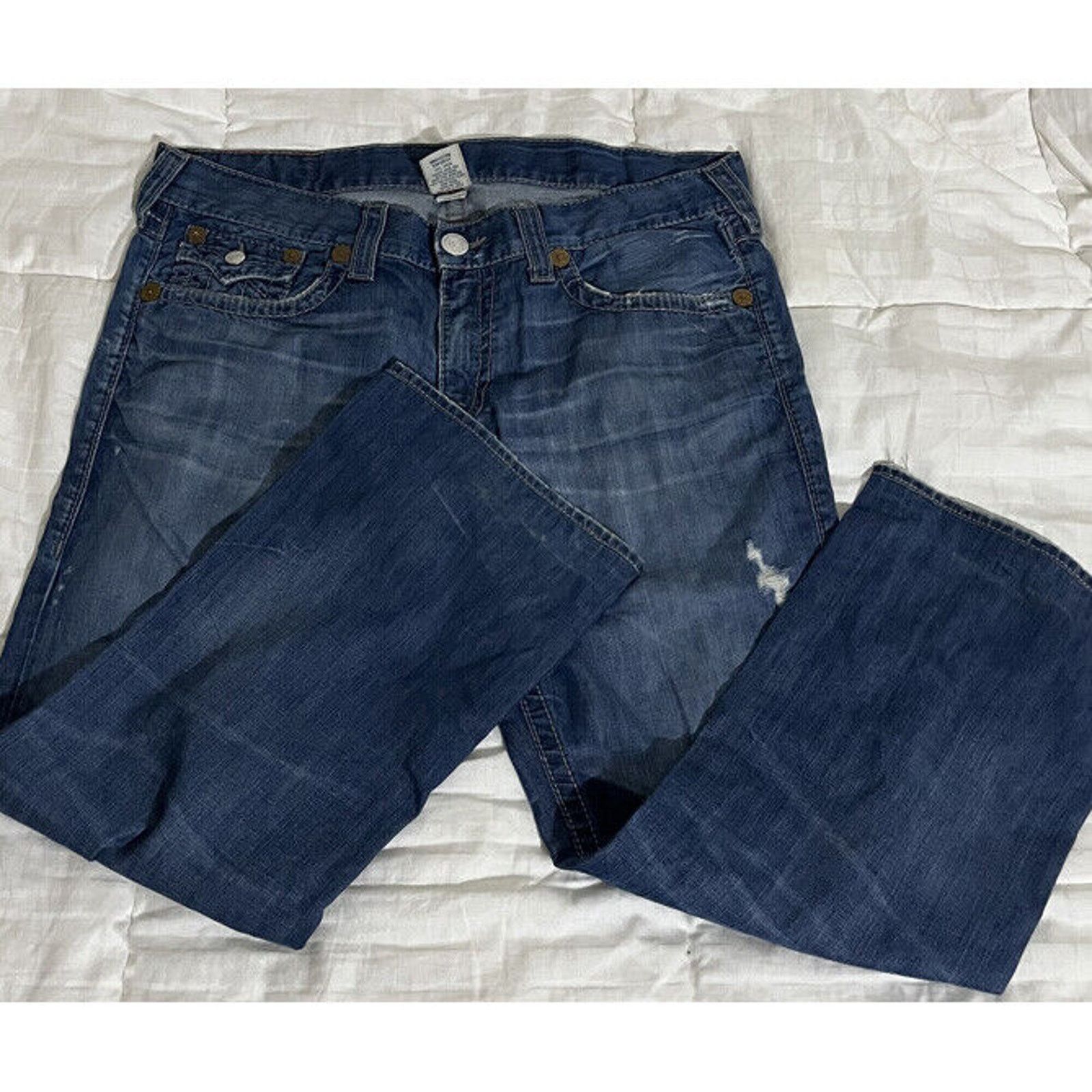 True Religion True Religion Ricky Big T Sz 38 Size US 38 / EU 54 - 1 Thumbnail
