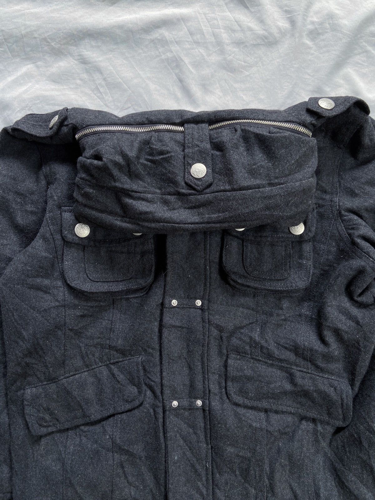 Isamu Katayama Backlash DOUBLE FOCUS MULTI POCKET BONO ZIP HOODIE Size US L / EU 52-54 / 3 - 5 Thumbnail