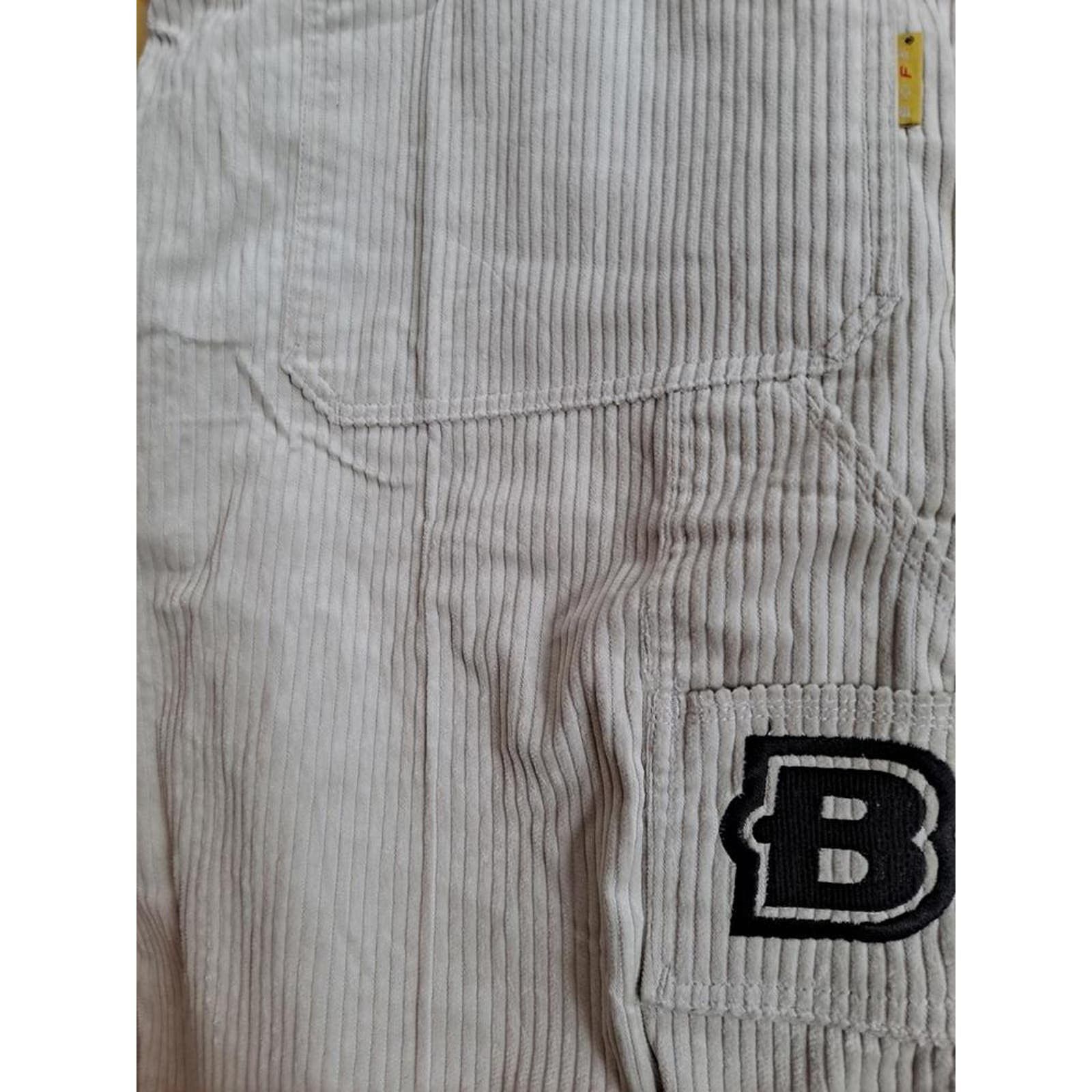Other Boff White Corduroy‎ Pants with Black Trim Size 48 Size US 44 / EU 60 - 4 Thumbnail