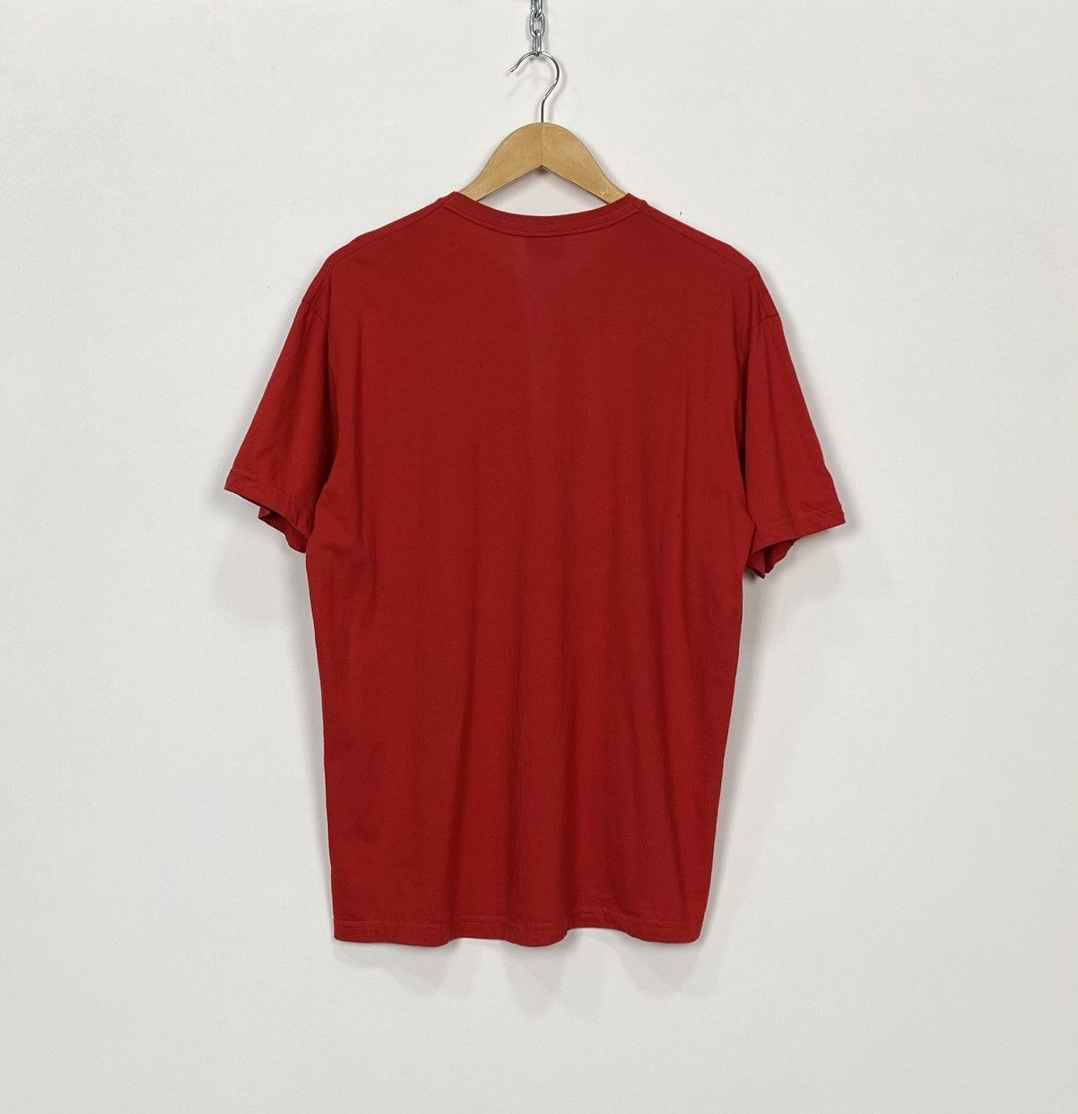 Vintage Manchester United 2008 Champions League Football T-Shirt Red Size US L / EU 52-54 / 3 - 8 Thumbnail