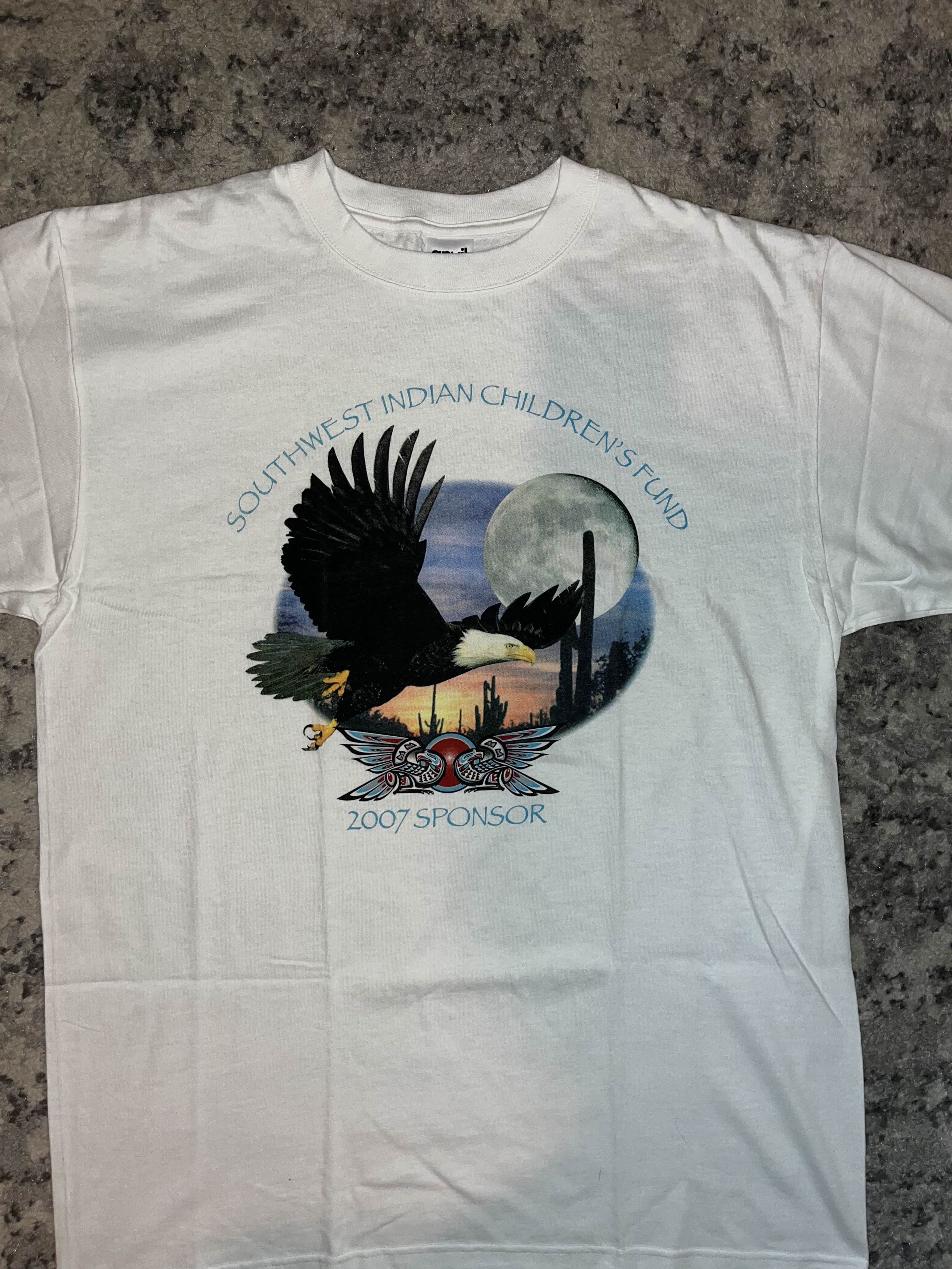 Vintage 90s / 00s Southwest Indian Children's Fund Shirt Size US L / EU 52-54 / 3 - 2 Thumbnail