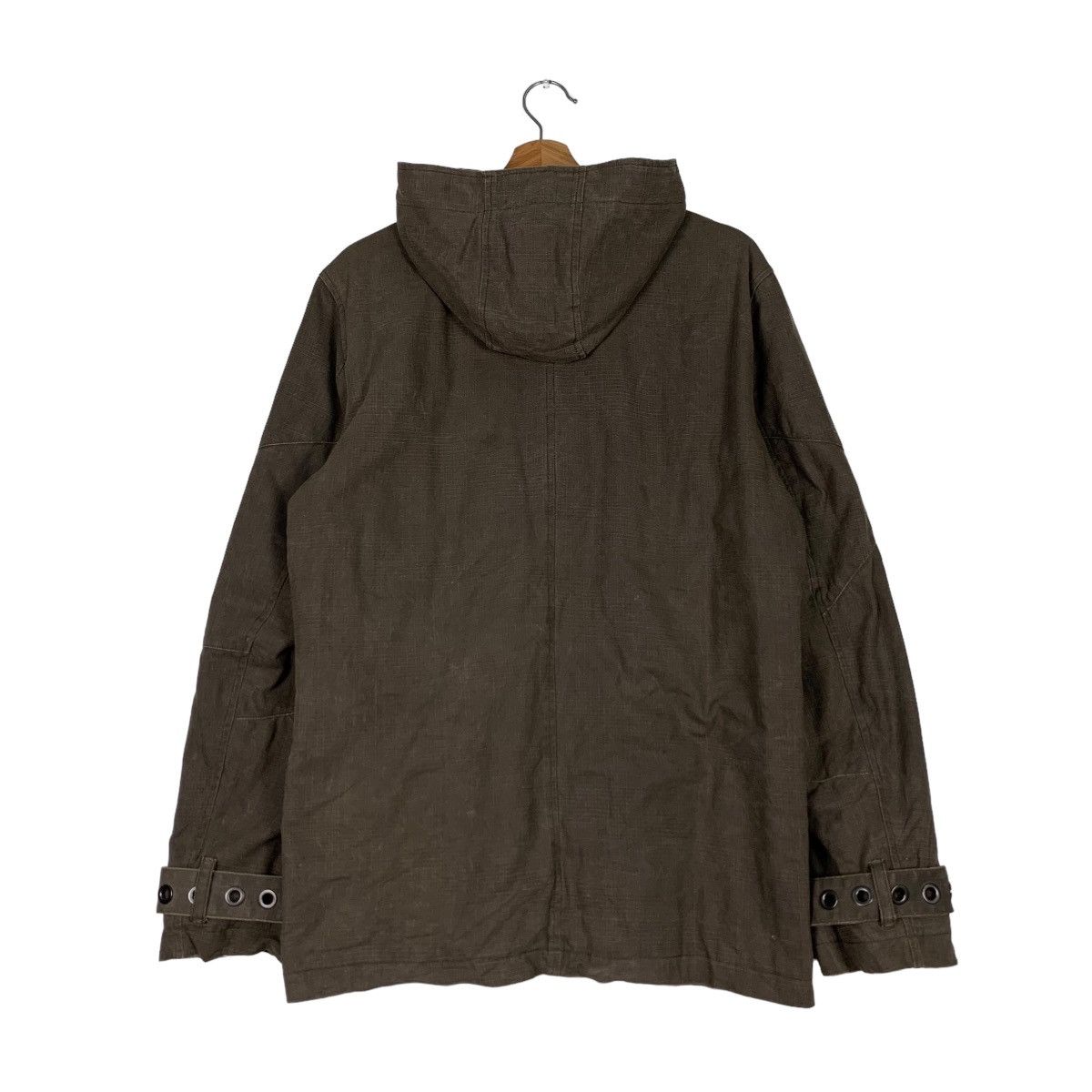 In The Attic IN THE ATTIC Brown Hoodie Jacket #0637-C29 Size US M / EU 48-50 / 2 - 7 Thumbnail