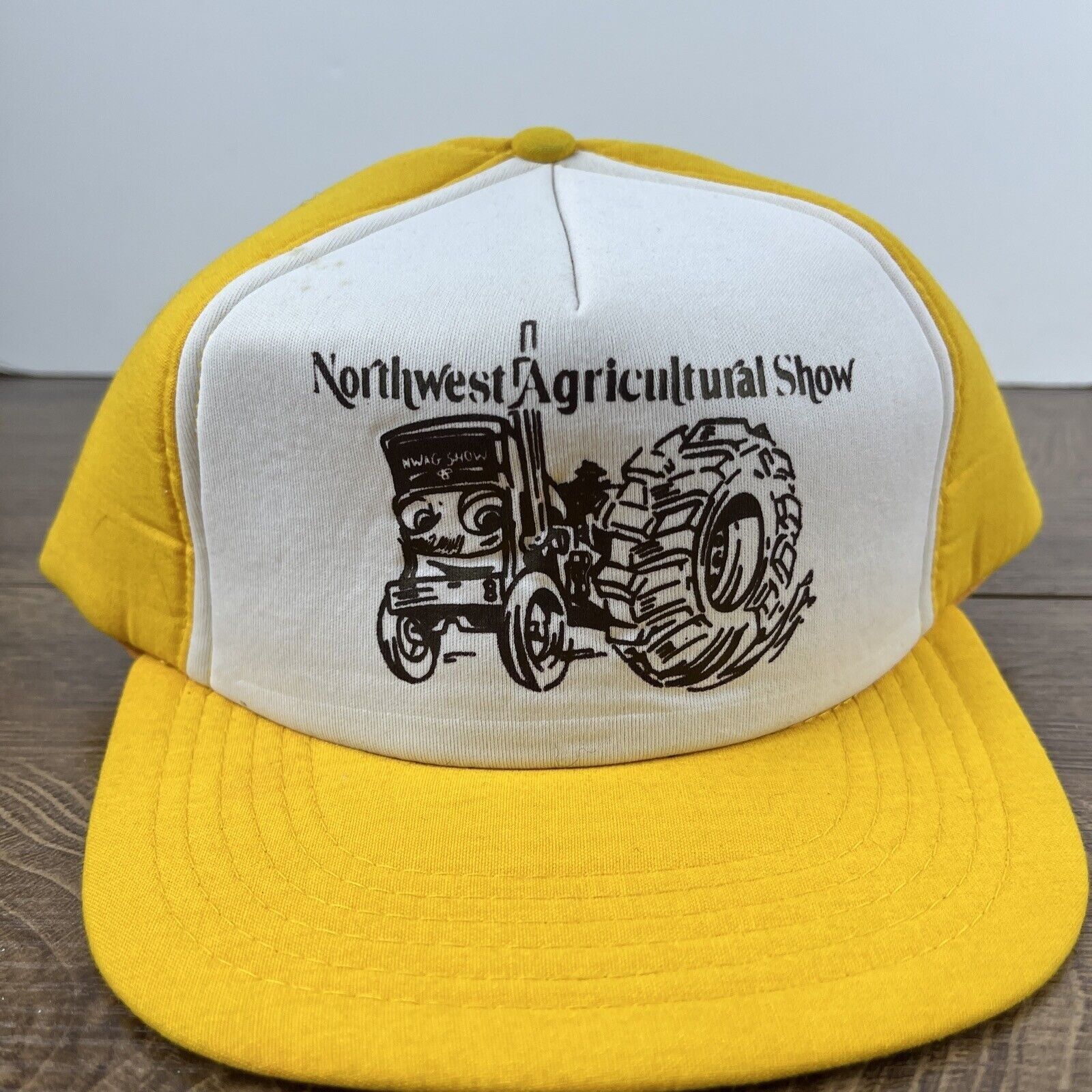 Other Northwest Agricultural Show Hat Snapback Yellow Adjustable H Size ONE SIZE - 5 Thumbnail