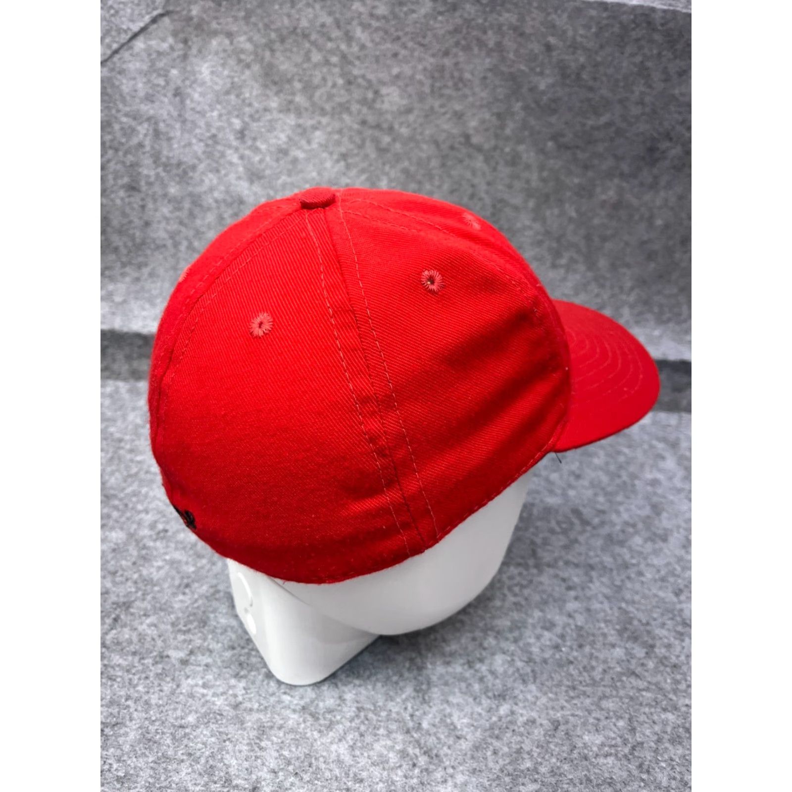 Logo 7 Calhead Hat Cap B Logo Team Hat Cap Fitted Adult Large Red 100% Cotton Twill Embroidered Horse Baseball Cap Mens Size ONE SIZE - 7 Thumbnail