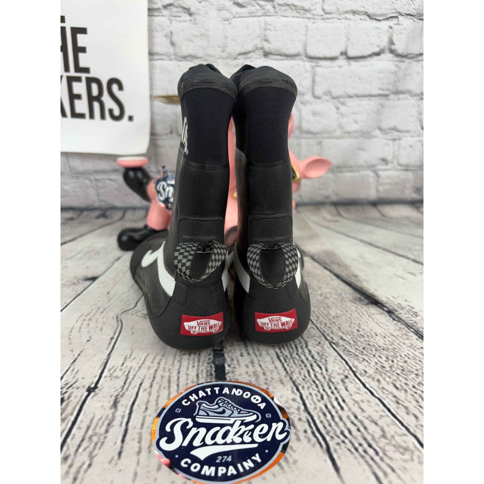 Vans Vans Surf Boot Hi ST 3MM Womens 7.5 Black Water Surfing Shoe Size US 7.5 / IT 37.5 - 4 Thumbnail