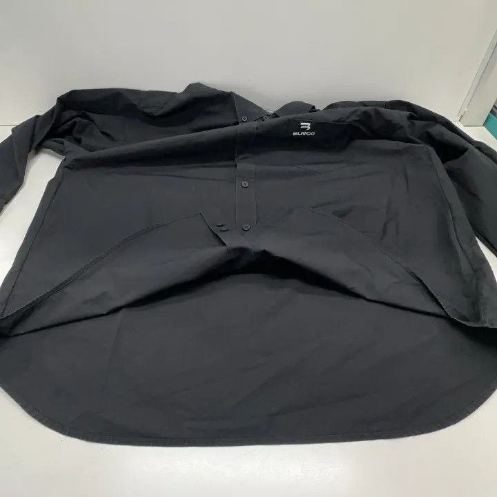Balenciaga Balenciaga Balenciaga Large Fit Embroidered Long Sleeve Sh Size US L / EU 52-54 / 3 - 3 Thumbnail