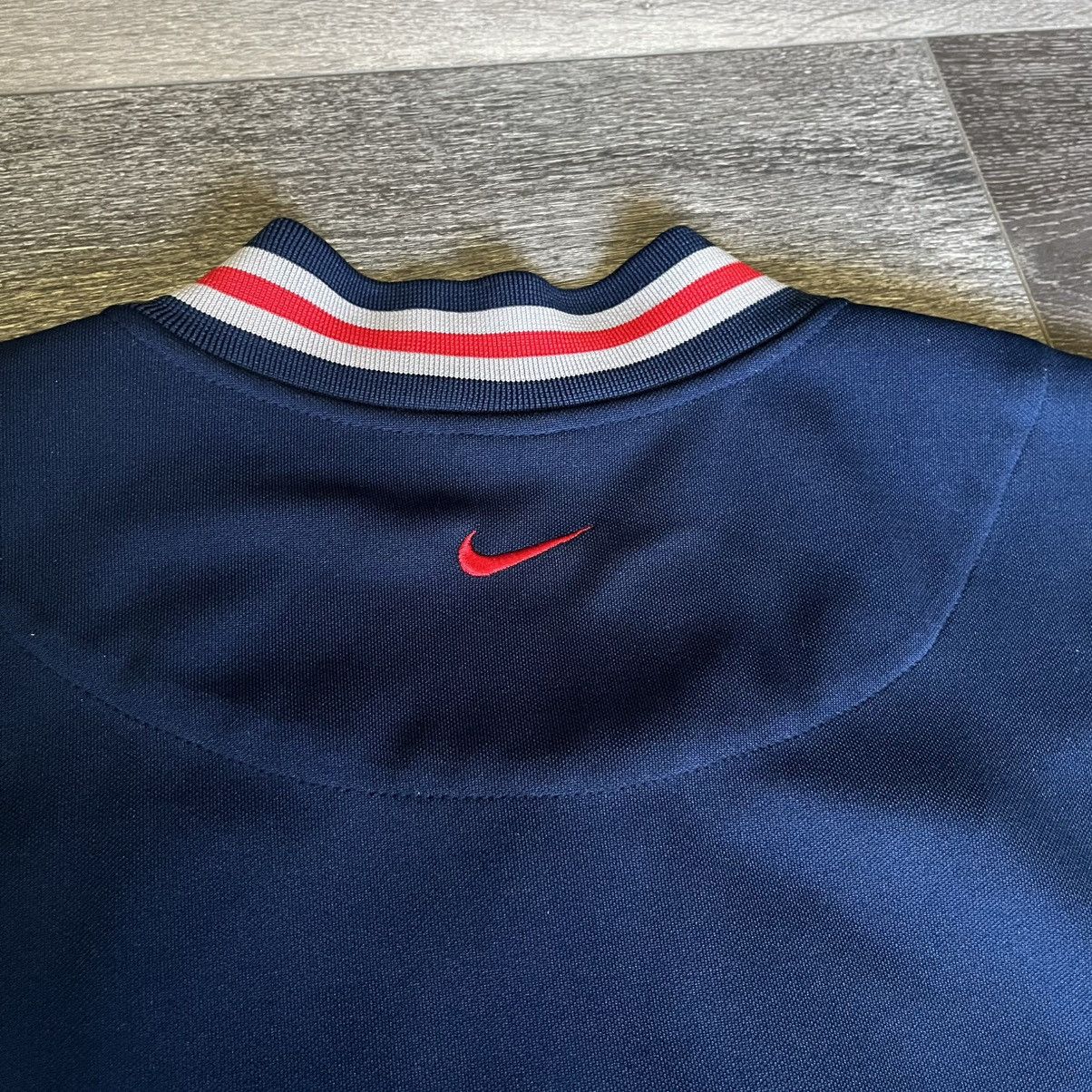 NBA × Nike × Vintage Vintage Nike New Jersey Nets Throwback Warm Up Jersey 1980 Size US XXL / EU 58 / 5 - 7 Thumbnail