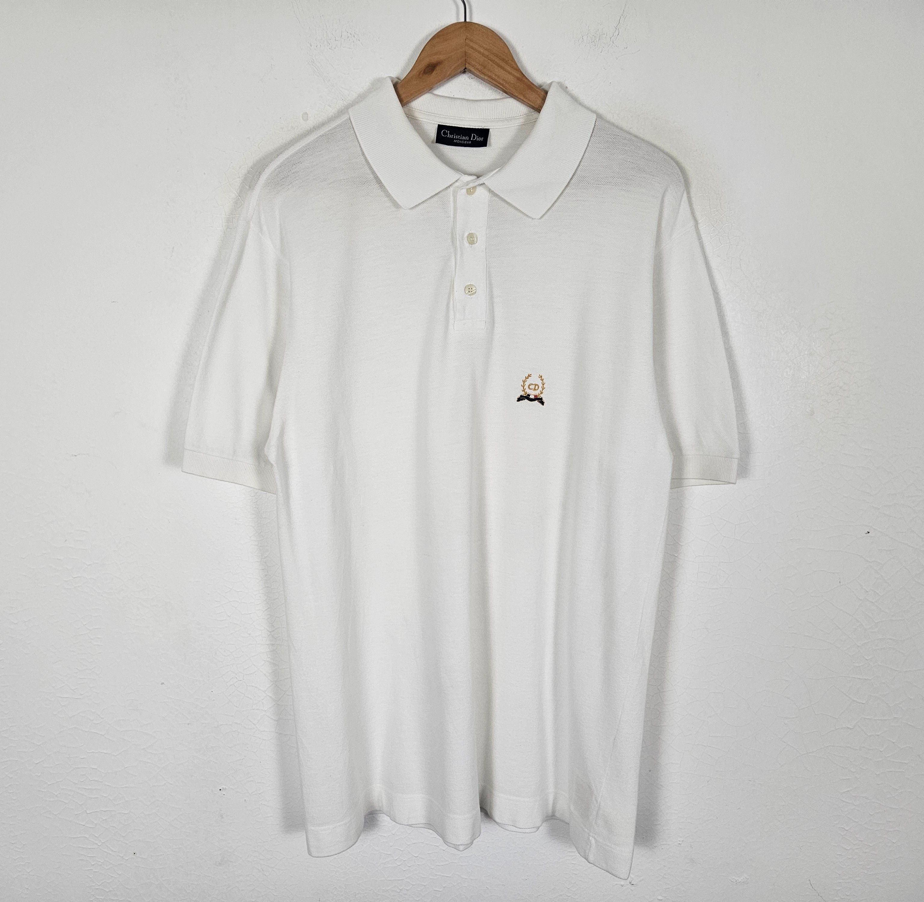 Christian Dior Monsieur Vintage Christian Dior Polo shirt Size US L / EU 52-54 / 3 - 2 Thumbnail