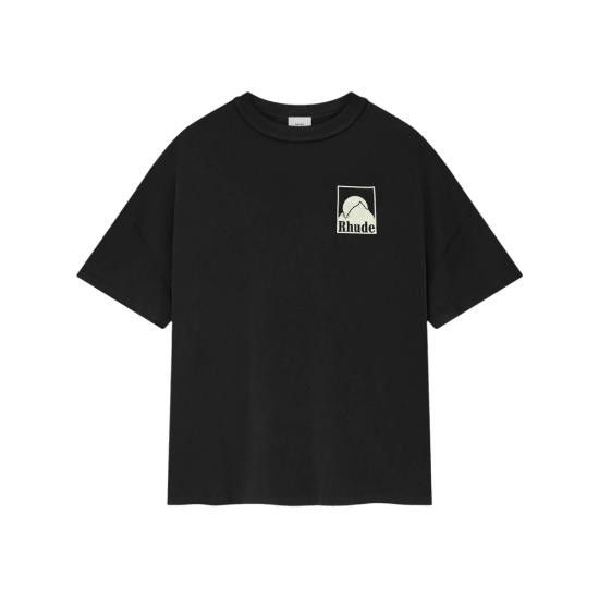 Rhude RHUDE Men T-Shirts RHPS25TT03012 2306 BLACK | Grailed