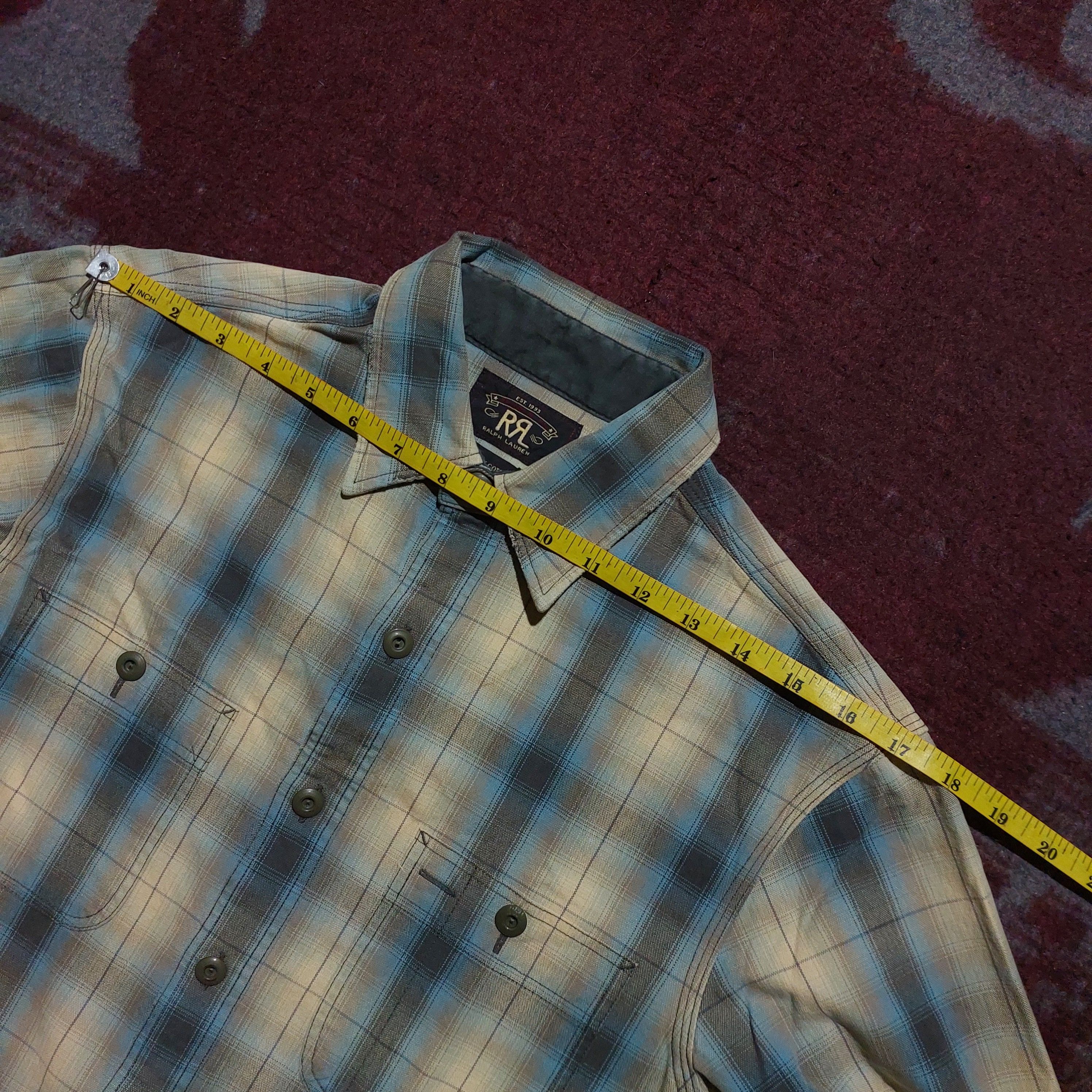 RRL Ralph Lauren RRL Ralph Lauren checkered two pocket shirt Size US S / EU 44-46 / 1 - 12 Thumbnail