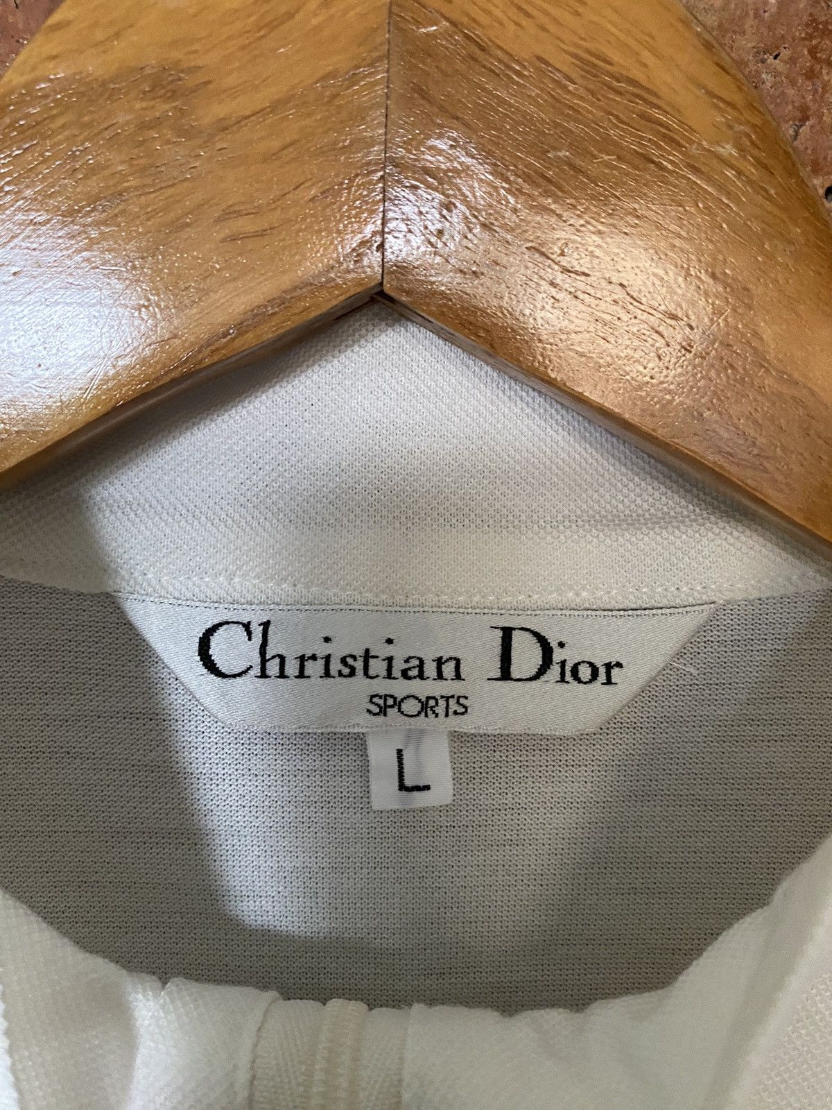 Dior 1990s Dior Sport Embroidered logo raglan Size M / US 6-8 / IT 42-44 - 10 Thumbnail