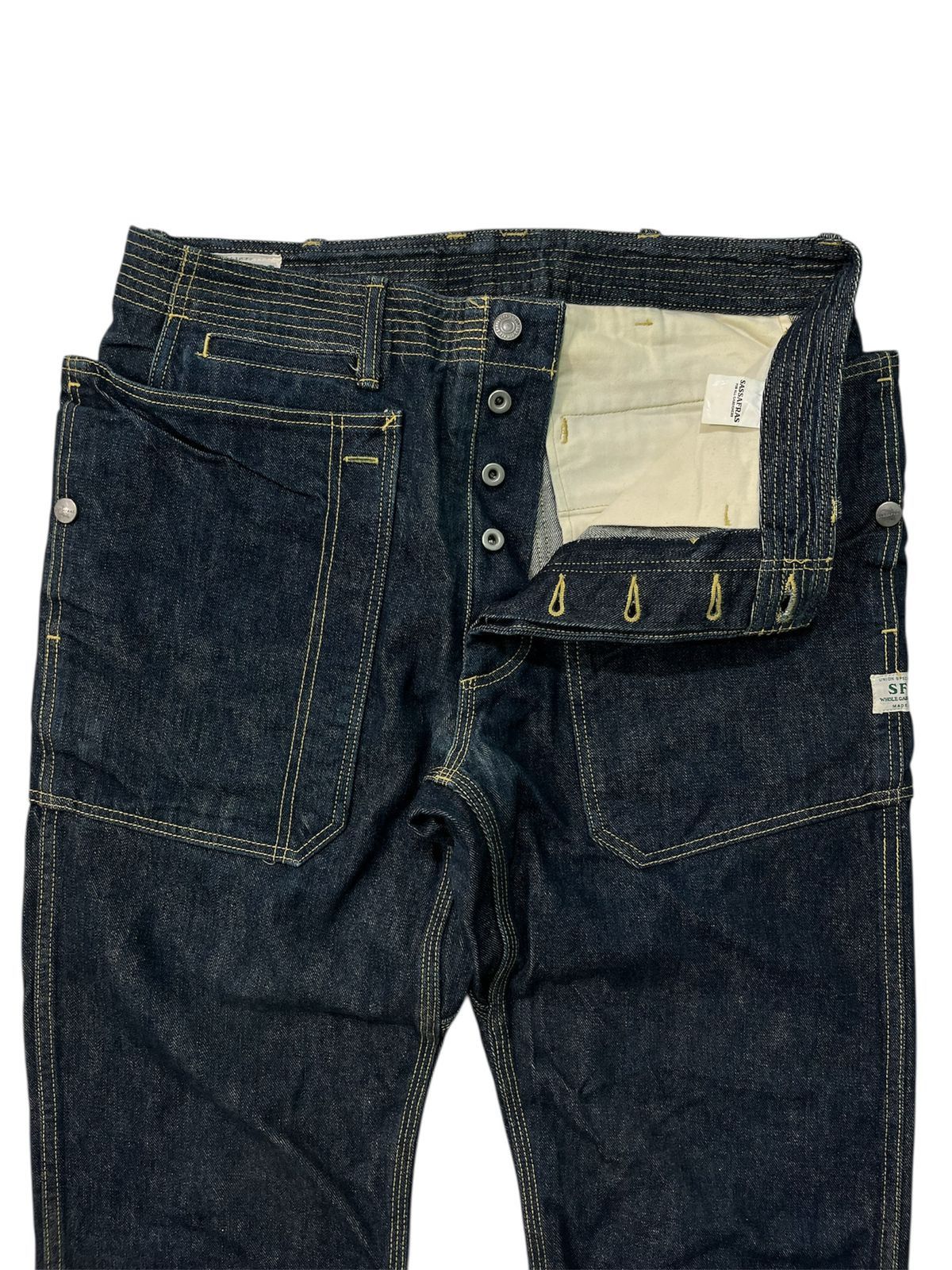 Sassafras Sassafras Fall Leaf Gardener Denim Size US 34 / EU 50 - 5 Thumbnail