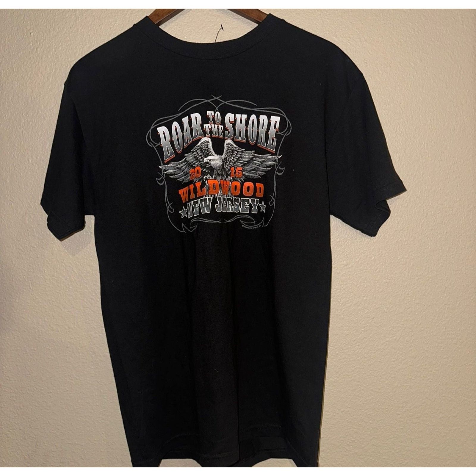 Other 👕 Hot Leathers "Roar to Shore" Black T Shirt Size Medium Size US M / EU 48-50 / 2 - 1 Thumbnail