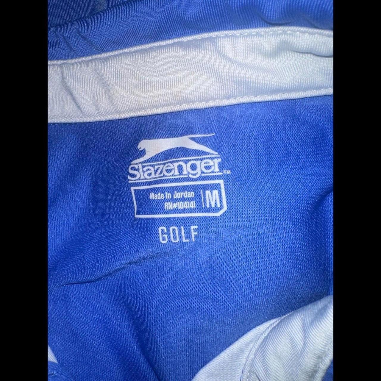 Designer Mens Used Slazenger Golf Polo Size US M / EU 48-50 / 2 - 2 Thumbnail