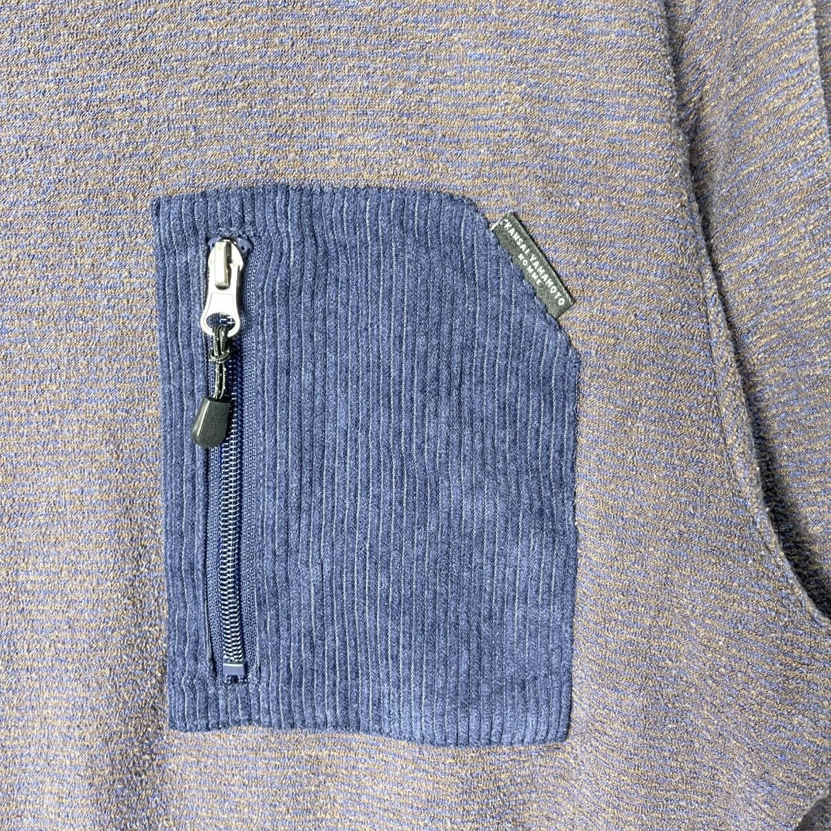 Kansai Yamamoto Vintage Kansai Yamamoto Homme Pocket Sweatshirt Size US M / EU 48-50 / 2 - 3 Thumbnail