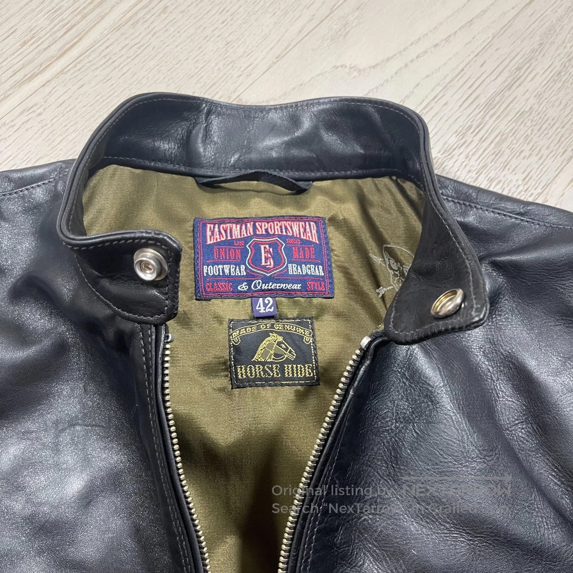 Visvim Eastman Horsehide Cafe Racer Jacket. Size US XS / EU 42 / 0 - 4 Thumbnail