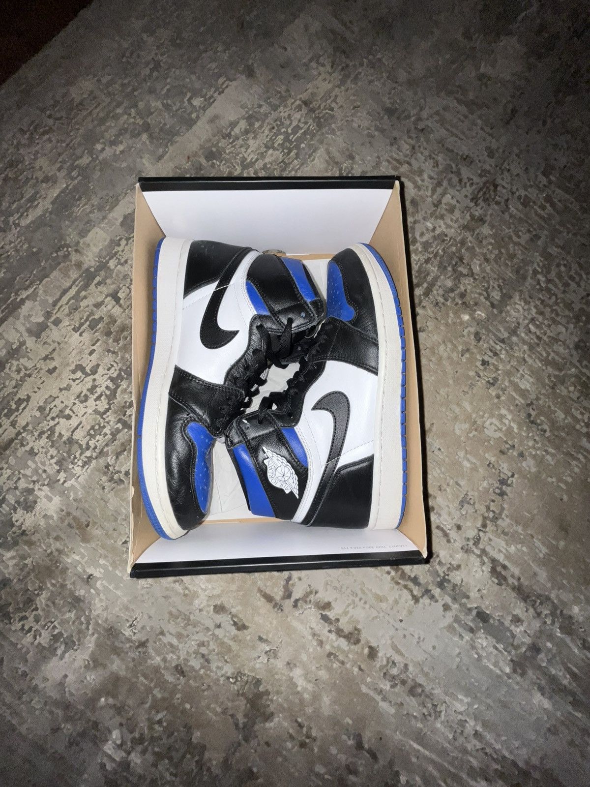 Jordan Brand Air Jordan 1 Retro High OG ‘Royal Toe’ 2020 Size US 9 / EU 42 - 8 Thumbnail