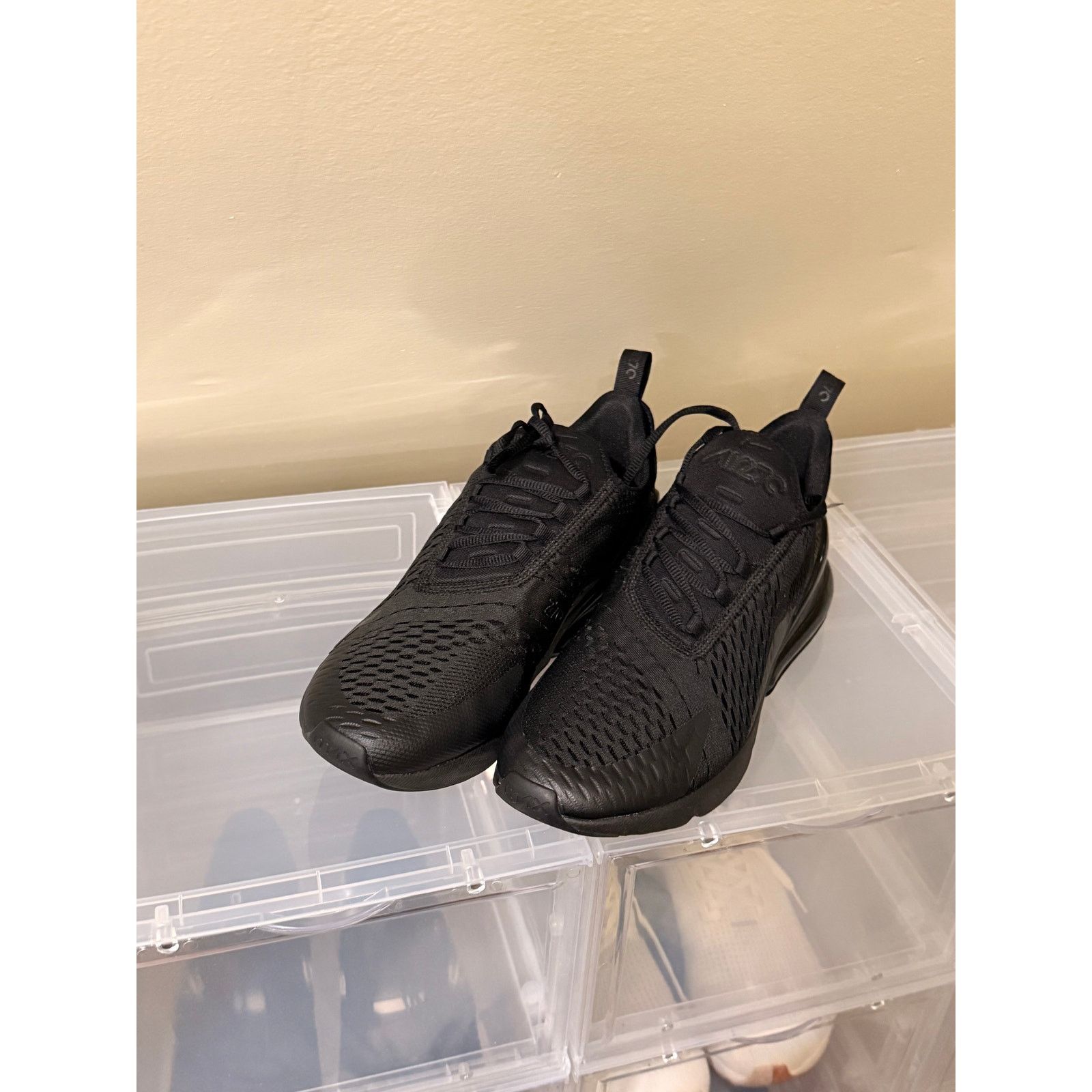 Nike Nike Air Max 270 Black/Black Size 10US Size US 10 / EU 43 - 2 Thumbnail