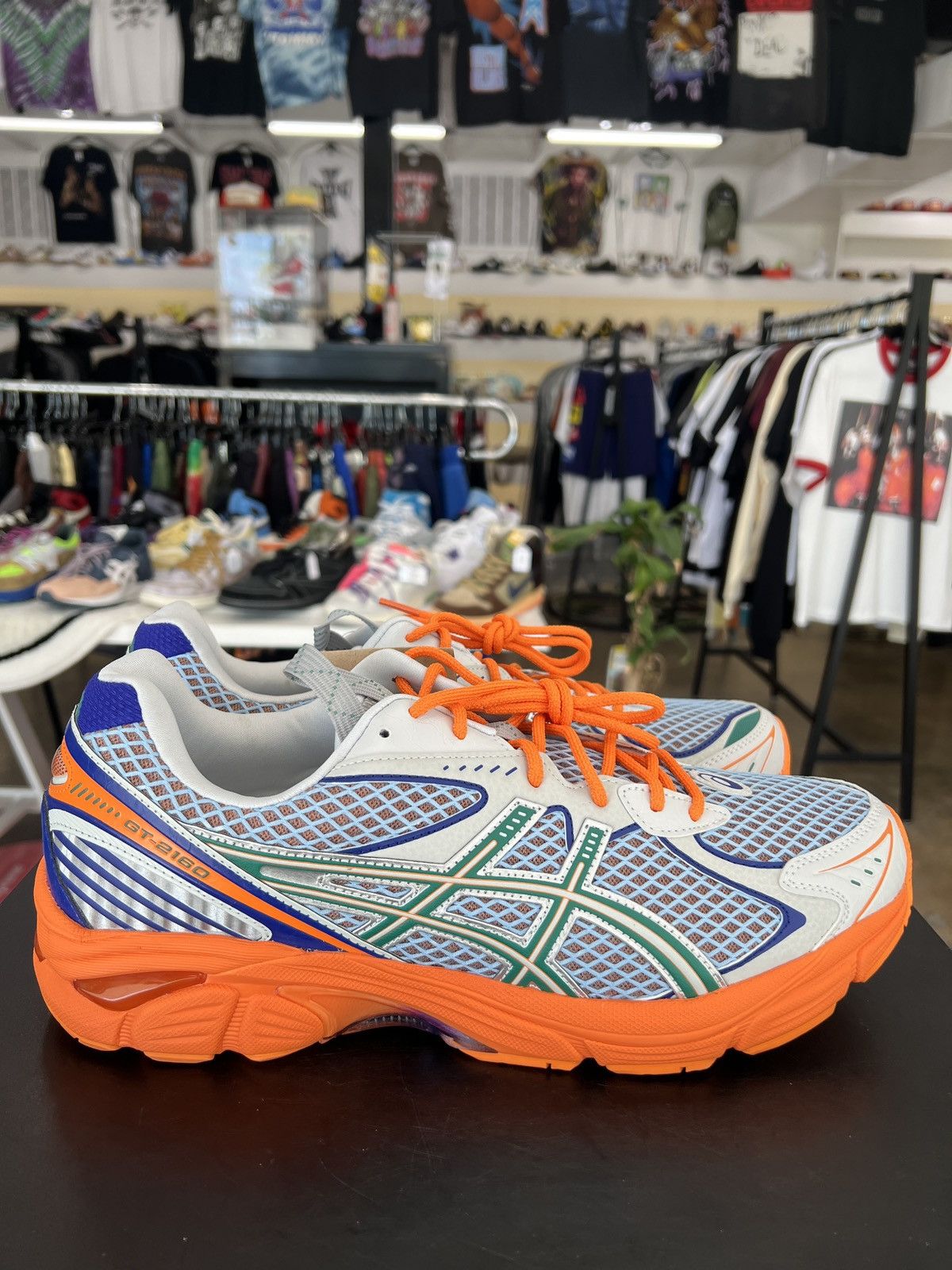 Asics × Kiko Kostadinov ASICS UB7-S GT-2160 Kiko Kostadinov Lava Orange Sz 13 (2024) Size US 13 / EU 46 - 6 Thumbnail