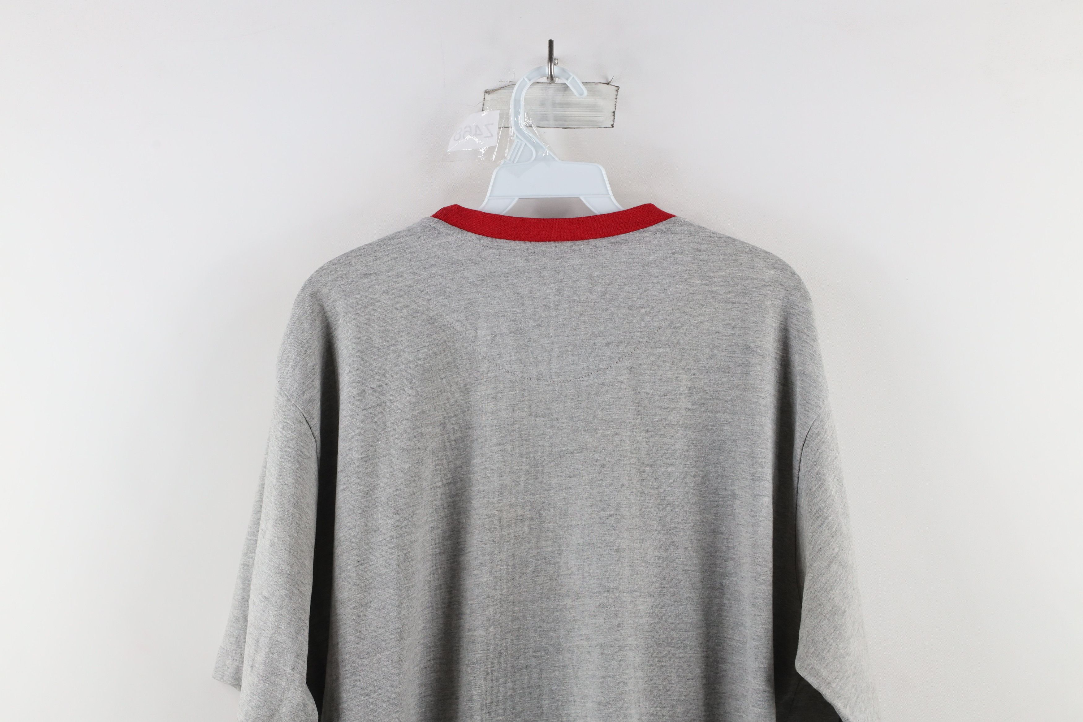 Vintage Vintage 90s Out Ohio State University T-Shirt Heather Gray Size US L / EU 52-54 / 3 - 9 Thumbnail