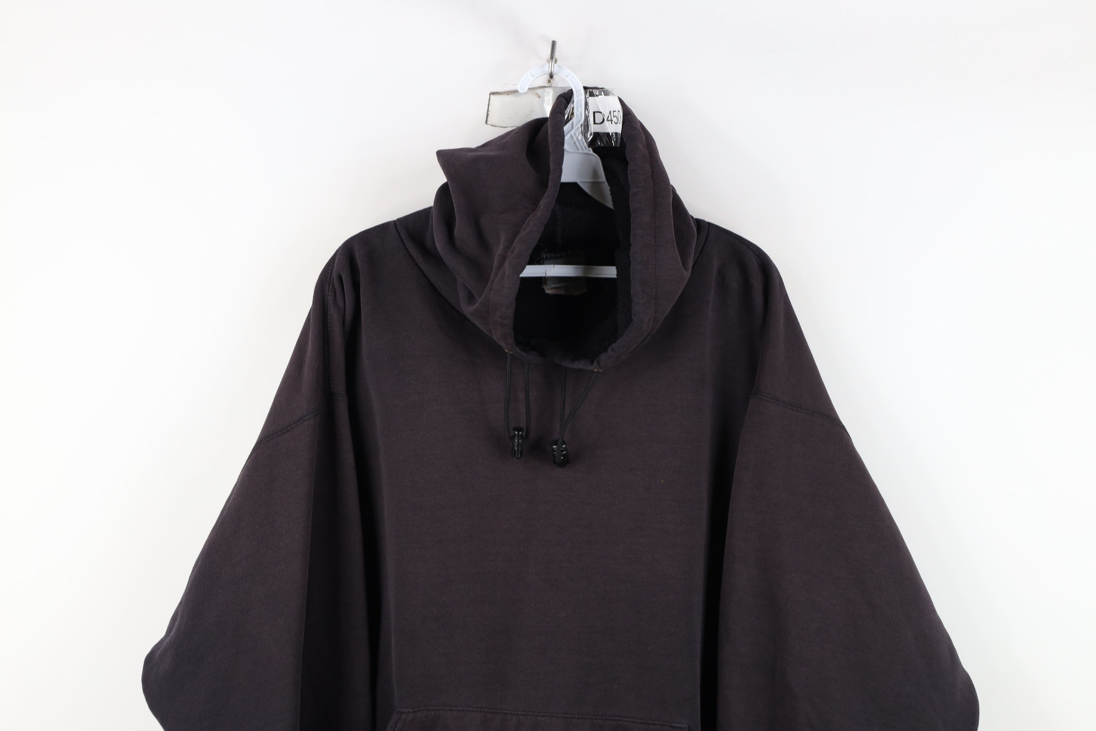 Carhartt × Vintage Vintage Y2K Carhartt Spell Out Heavyweight Hoodie Sweatshirt Size US XXL / EU 58 / 5 - 2 Thumbnail